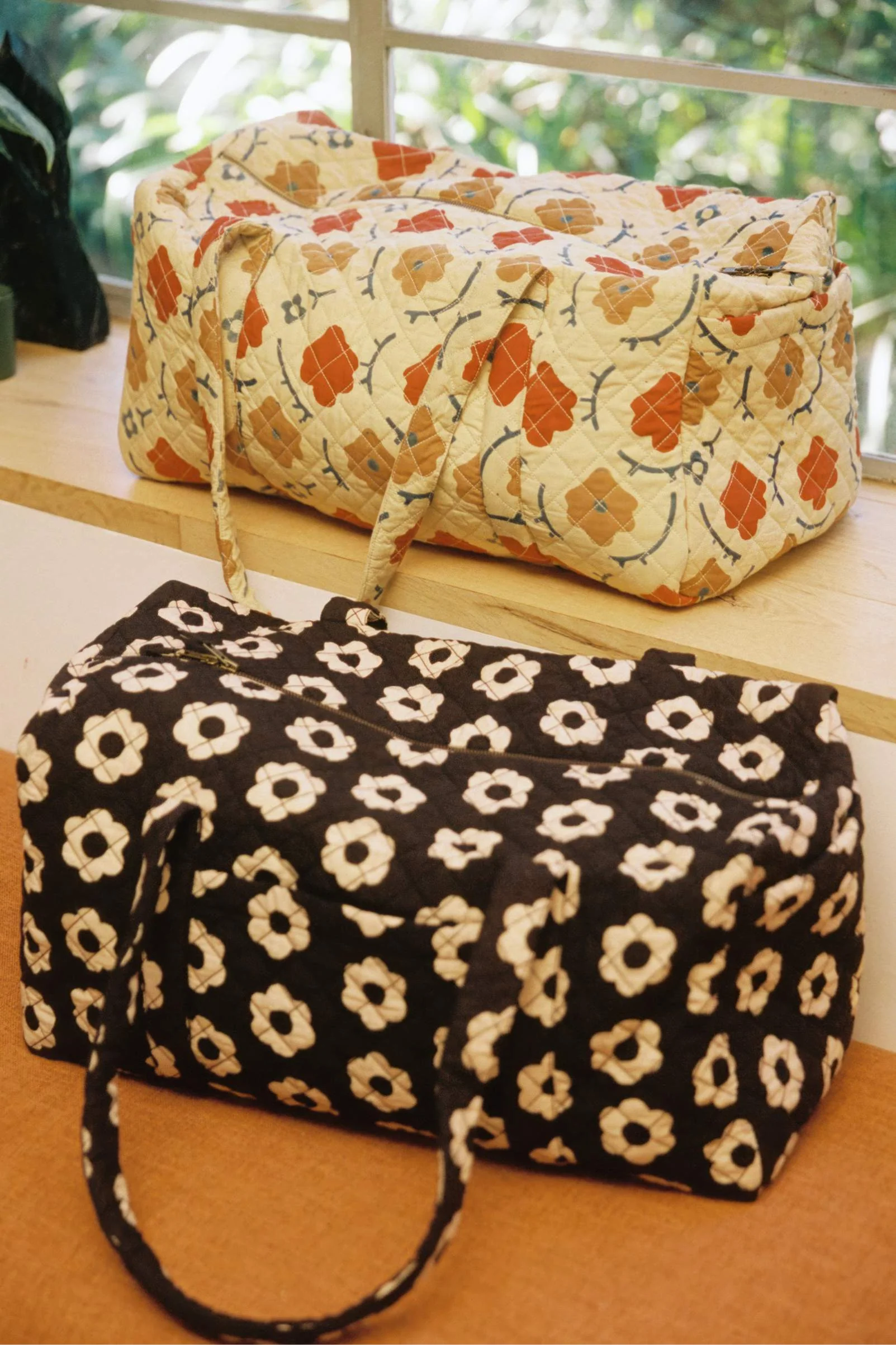 Maria Quilted Duffel | Oak Leaf - Image 7
