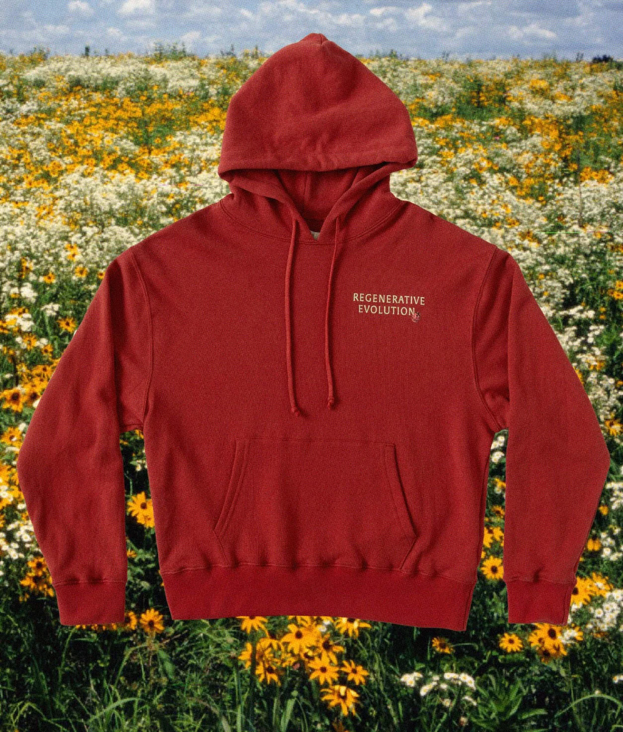Regeneration Hoodie | Red - Image 2