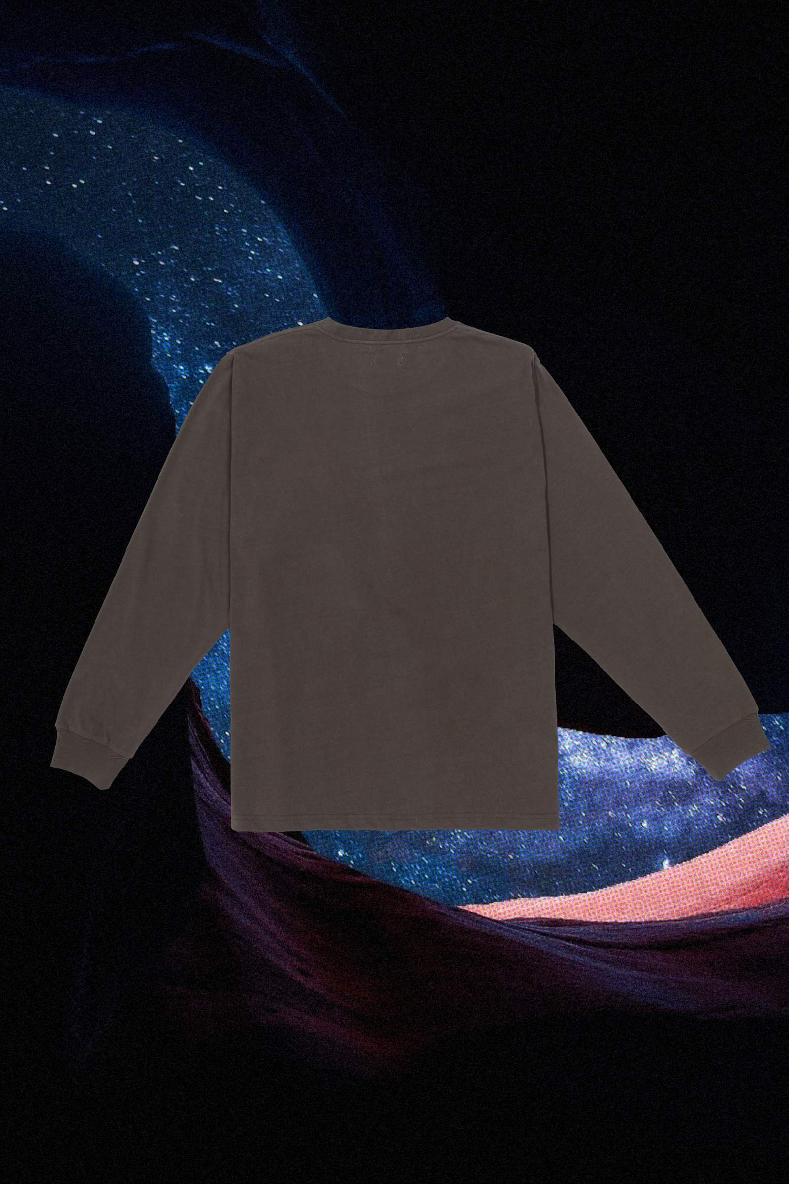 Regenerative Long Sleeve Tee | Charcoal - Image 2