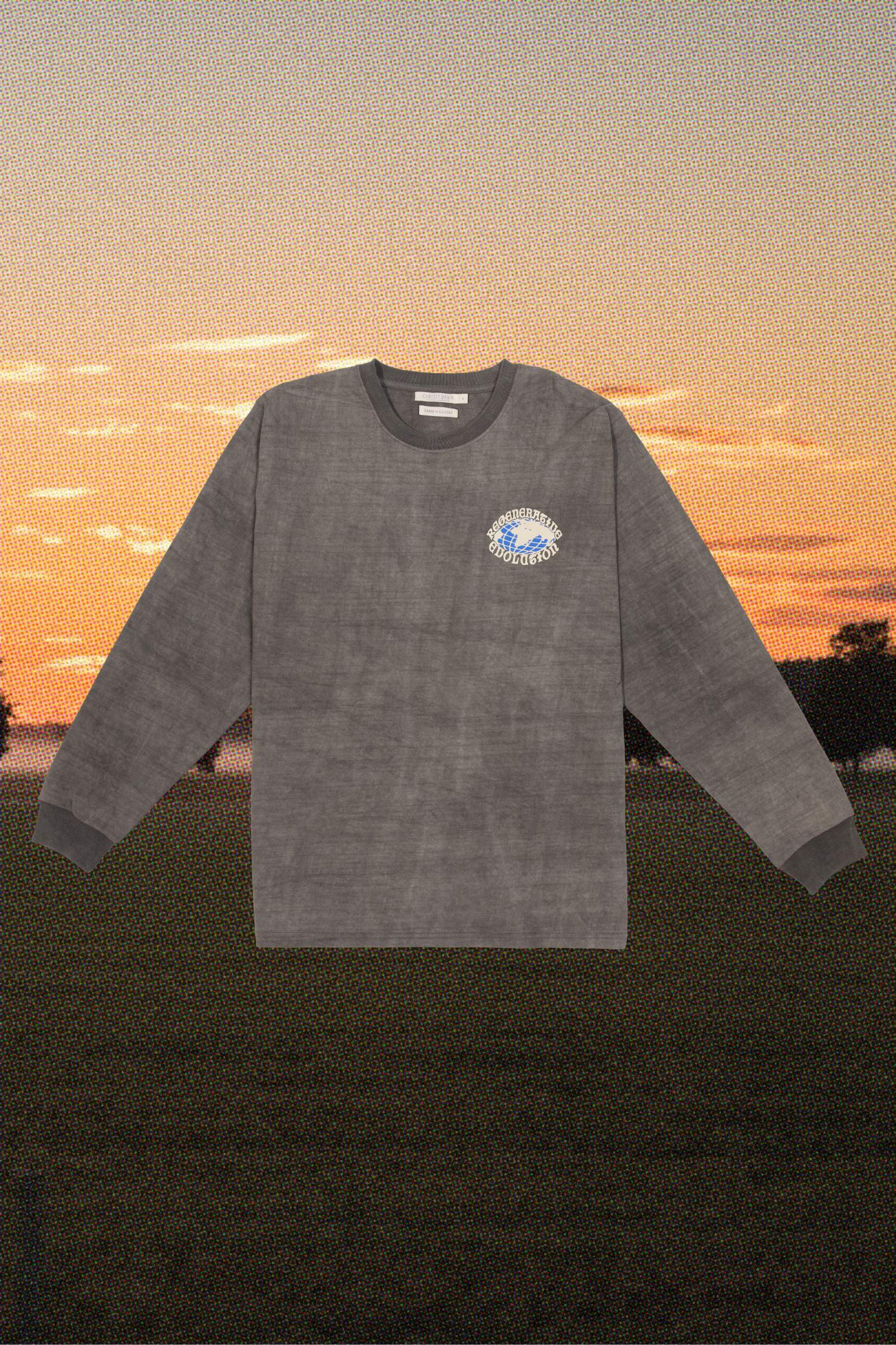 Regenerative Long Sleeve Tee | Earth Heals - Image 2
