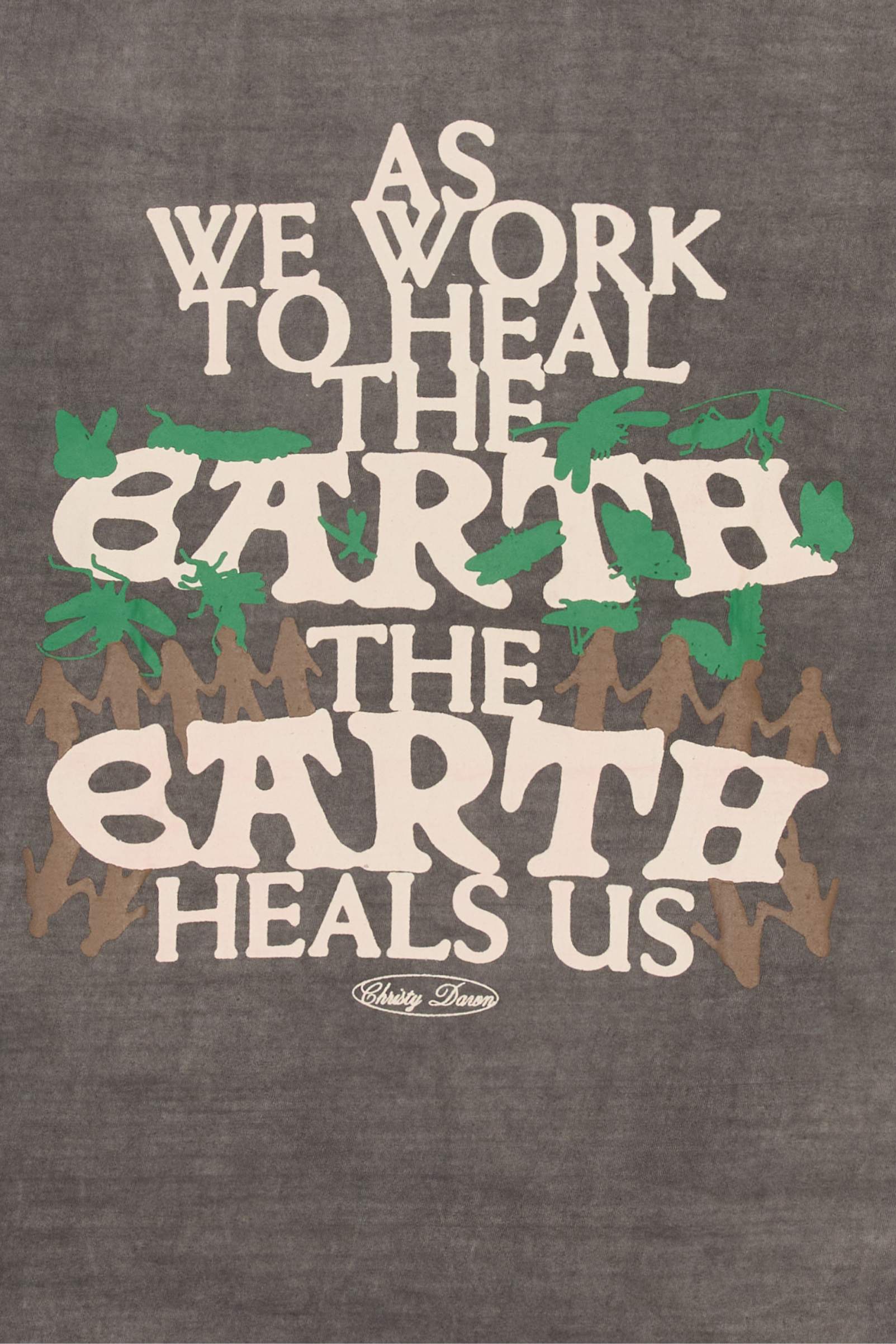 Regenerative Long Sleeve Tee | Earth Heals - Image 3