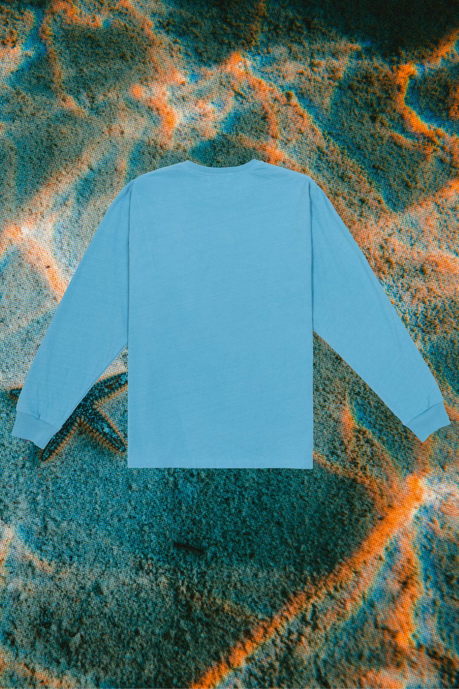 Regenerative Long Sleeve Tee | Ocean - Image 2
