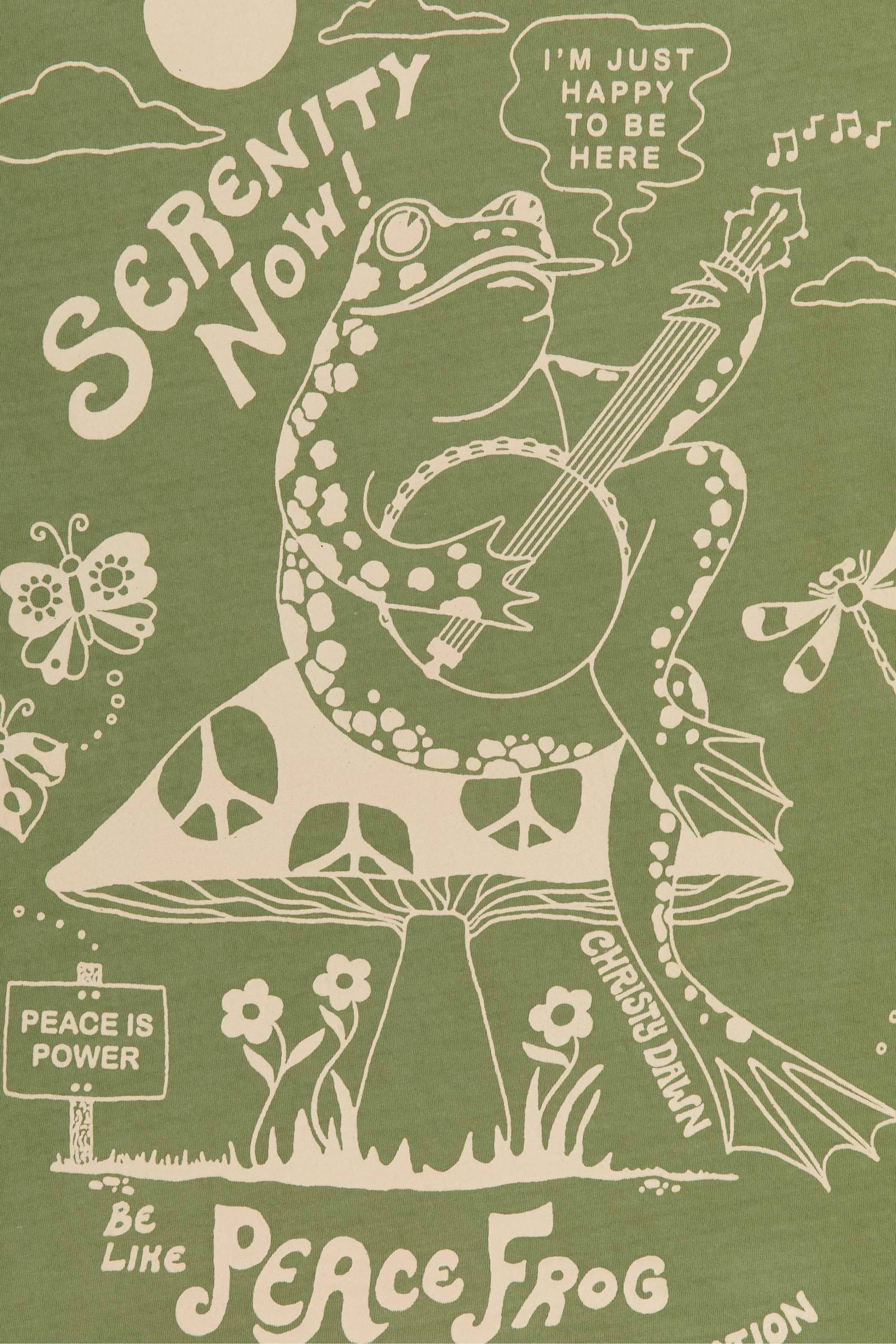 Regenerative Long Sleeve Tee | Peace Frog - Image 3