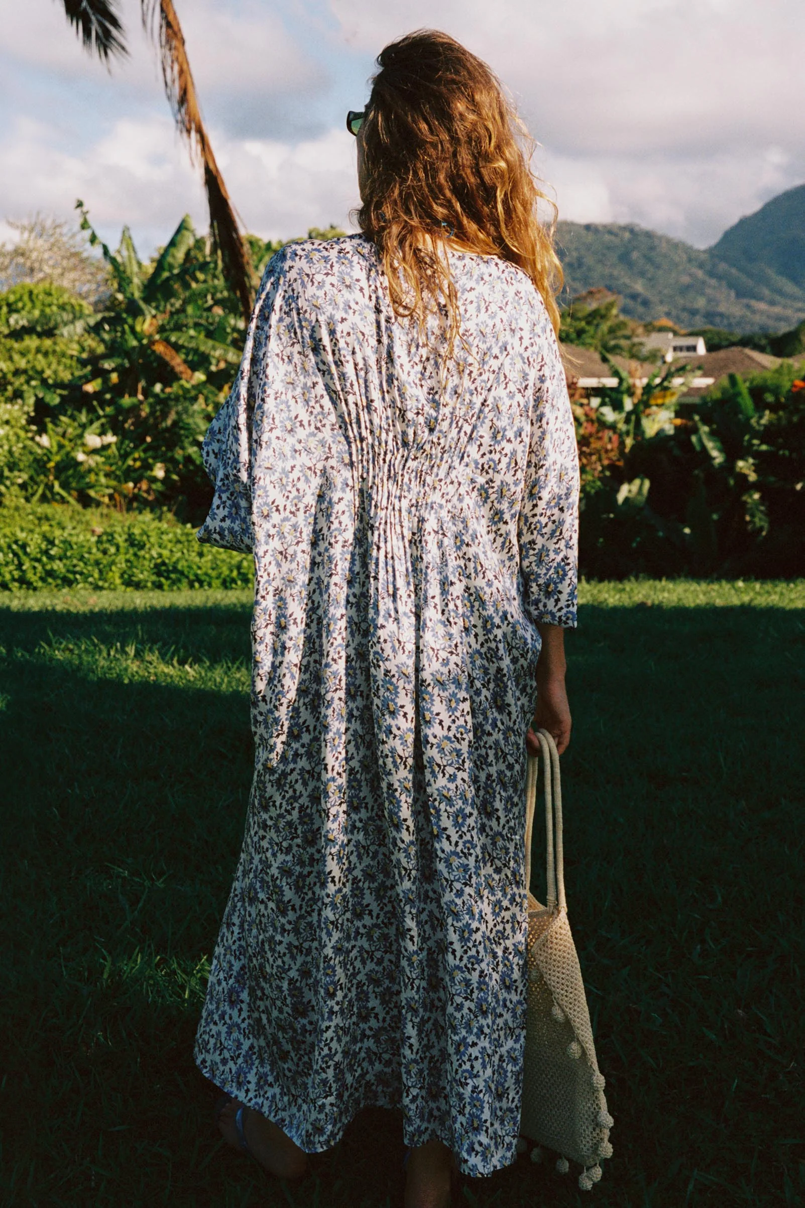 The Aika Dress | Sunflower Azure - Image 7