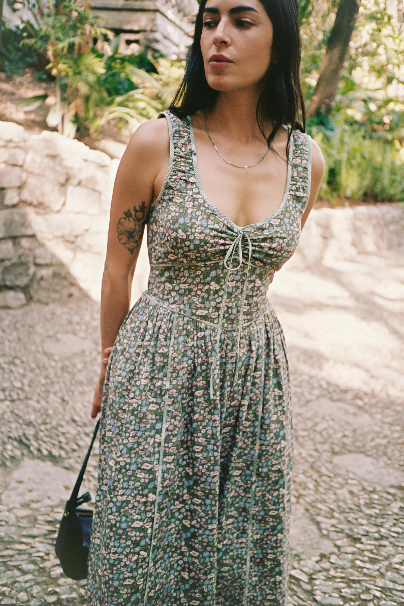 The Alessandra Dress Petites | Fern Flanders Poppy - Image 3
