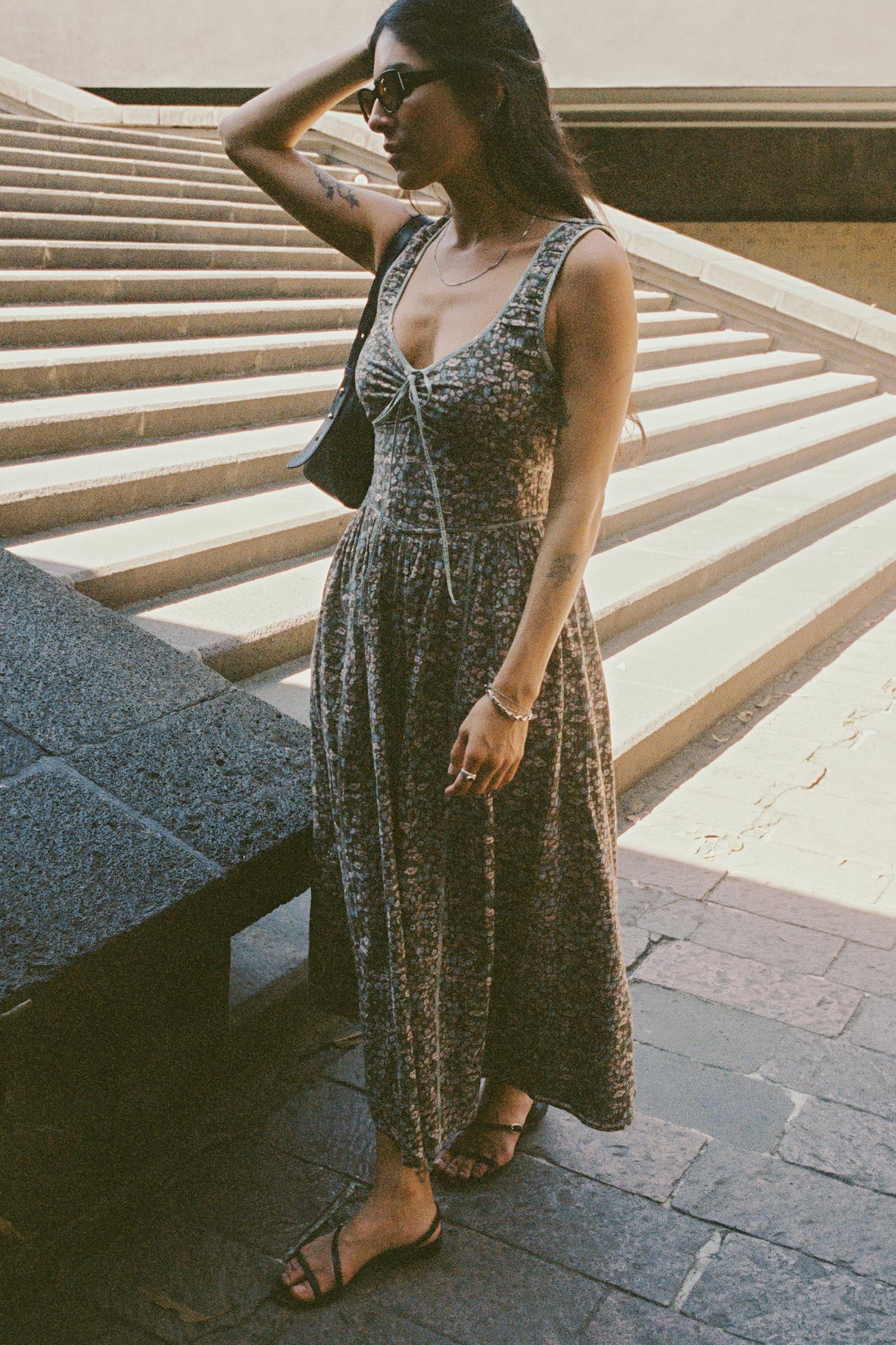 The Alessandra Dress Petites | Fern Flanders Poppy - Image 9
