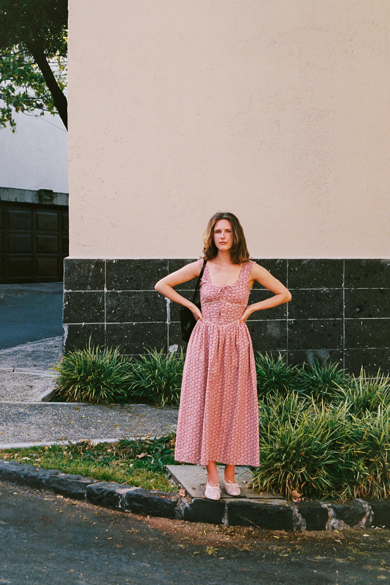 The Alessandra Dress Petites | Mauve Pressed Petals - Image 6