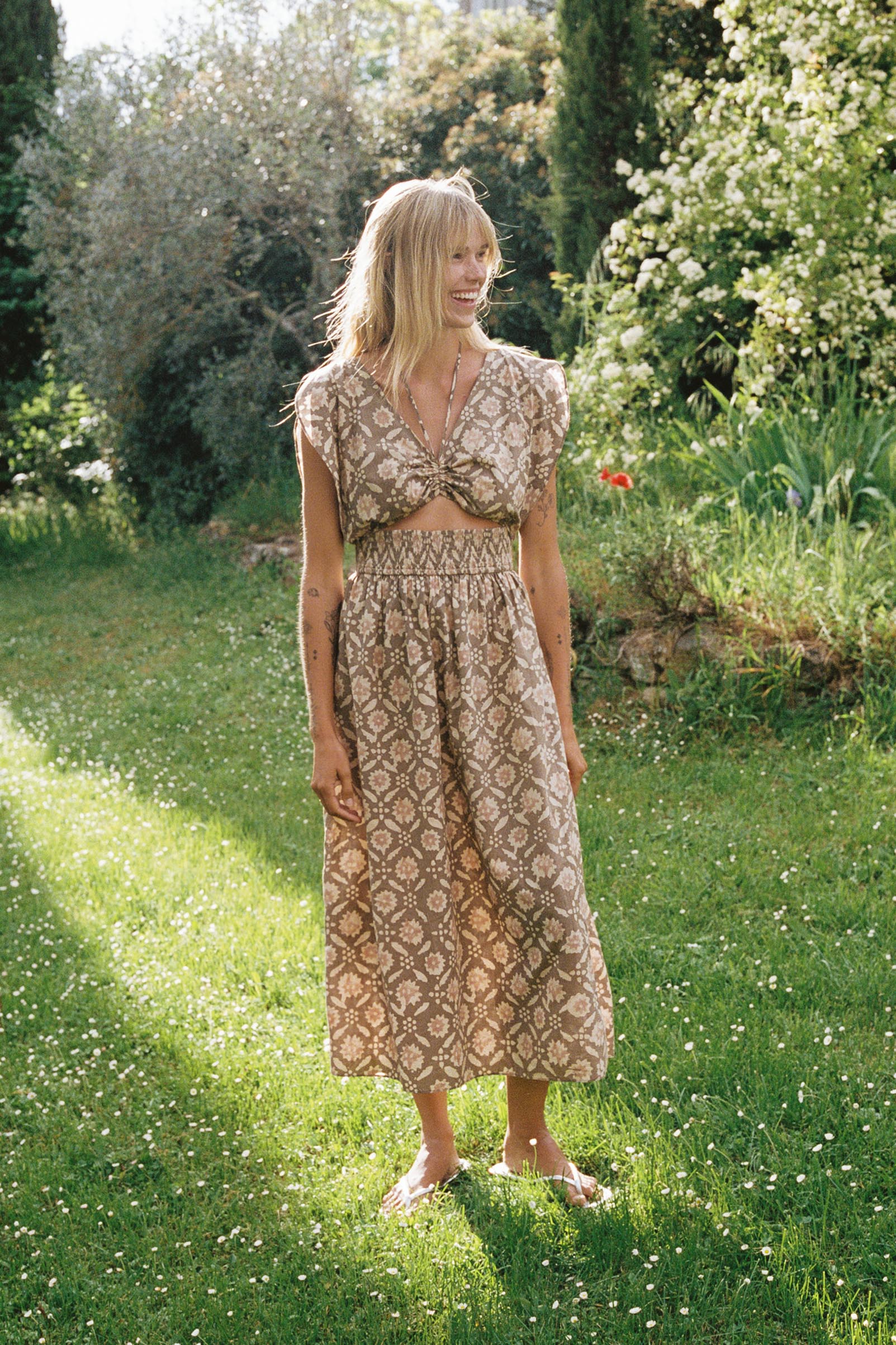 The Anita Dress | Shadow Batik - Image 3