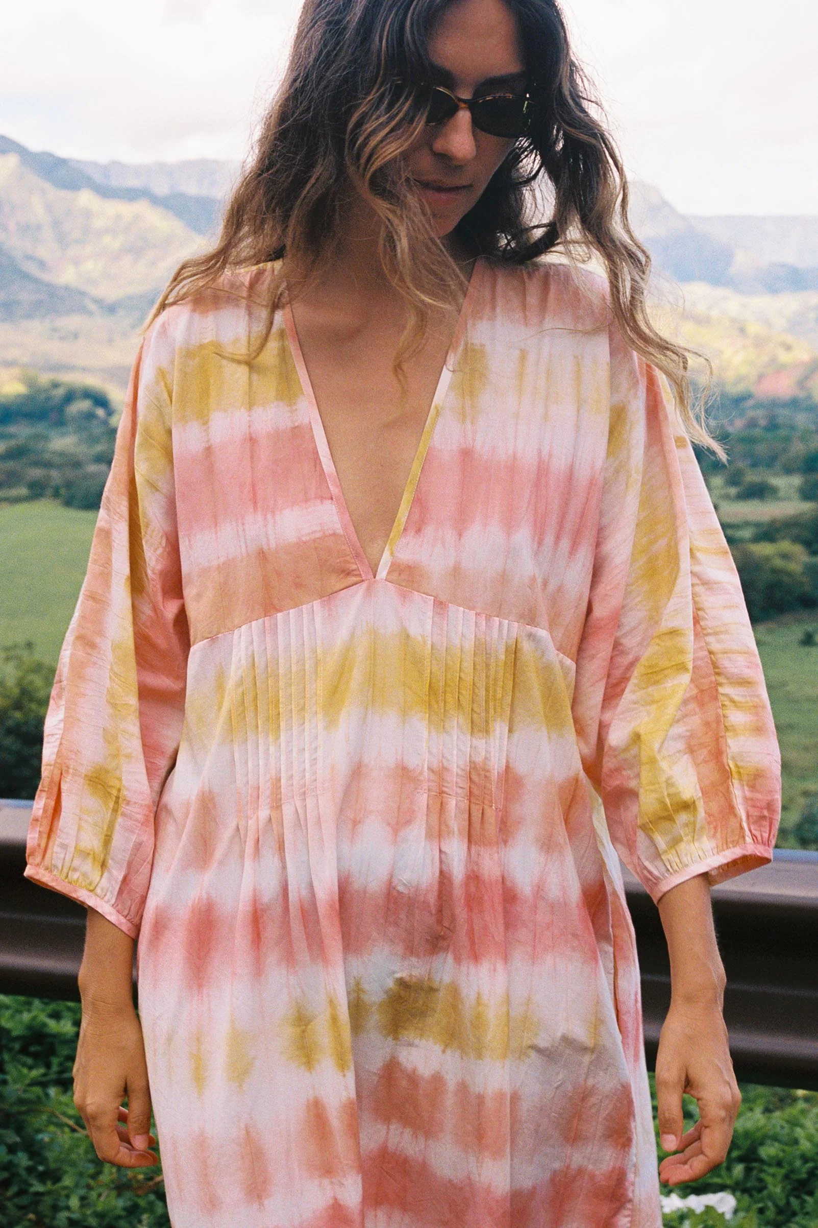 The Antonia Dress | Golden Sunset - Image 2
