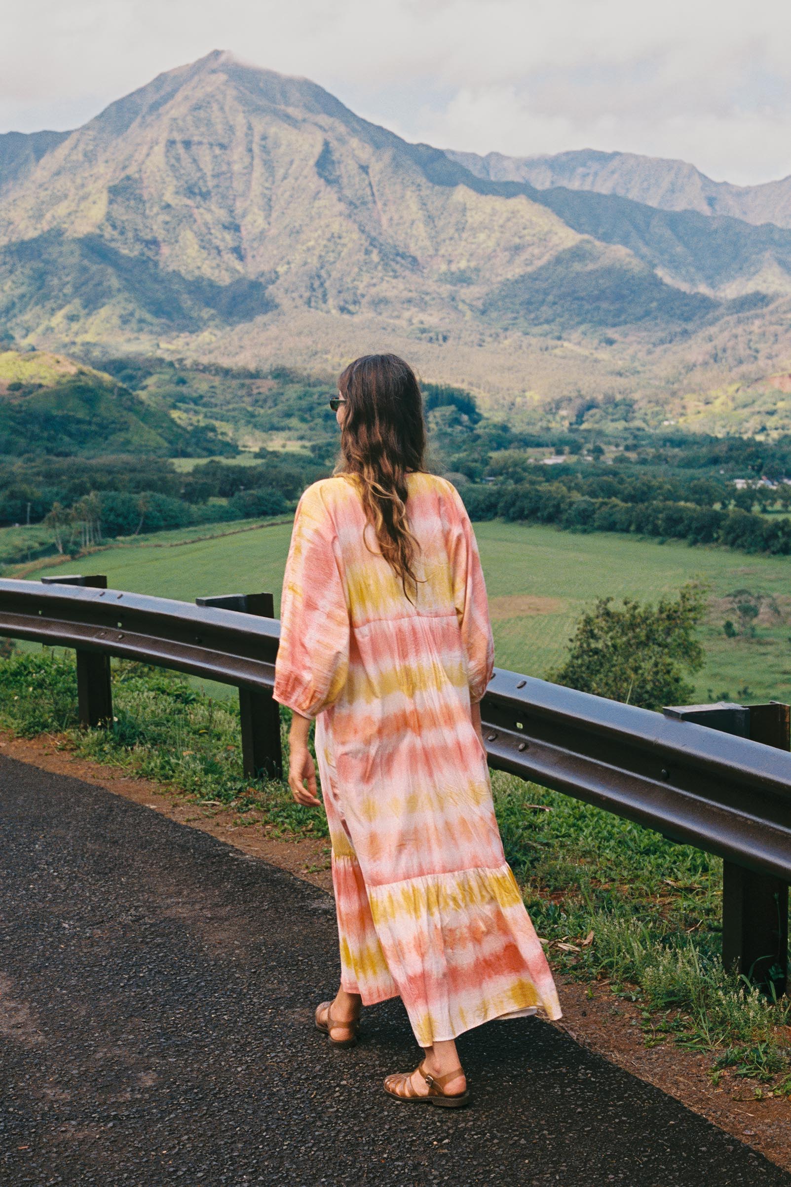 The Antonia Dress | Golden Sunset - Image 3