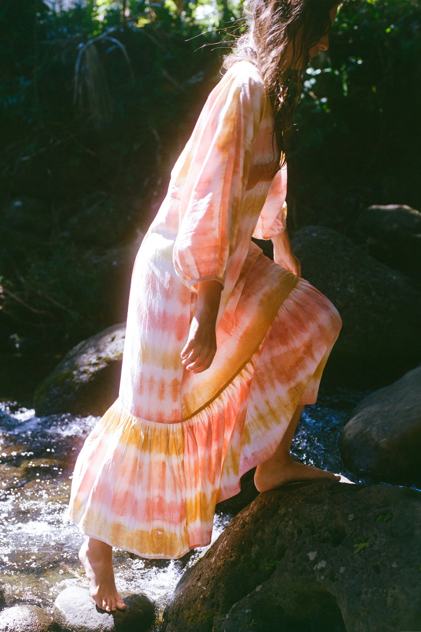 The Antonia Dress | Golden Sunset - Image 4