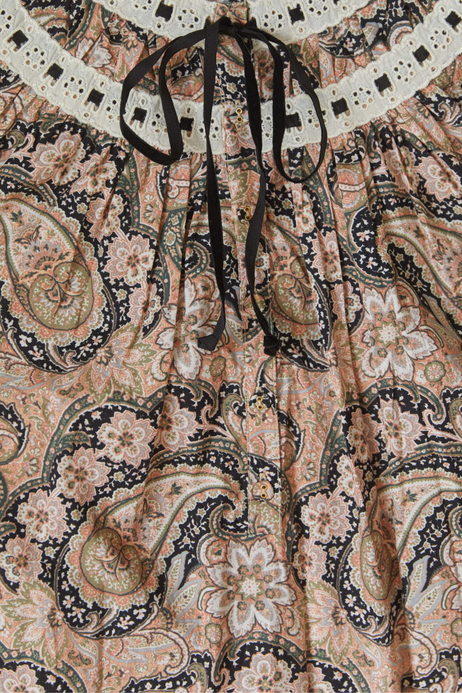 The Arabella Dress | Carob Paisley - Image 8
