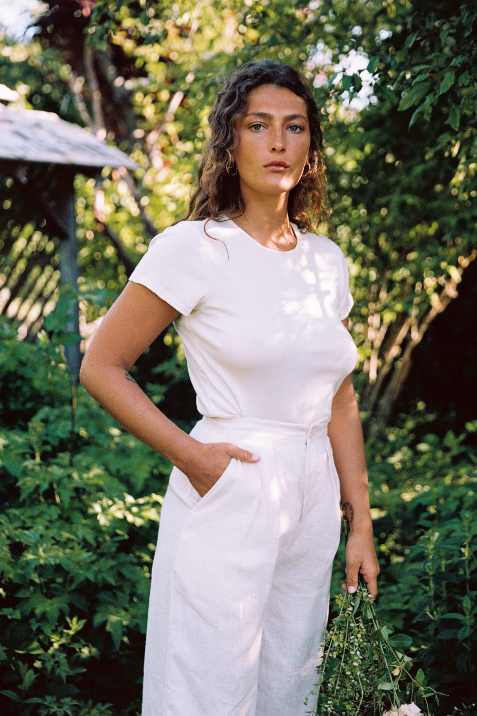 The Asa Pant | Pearl Linen - Image 3