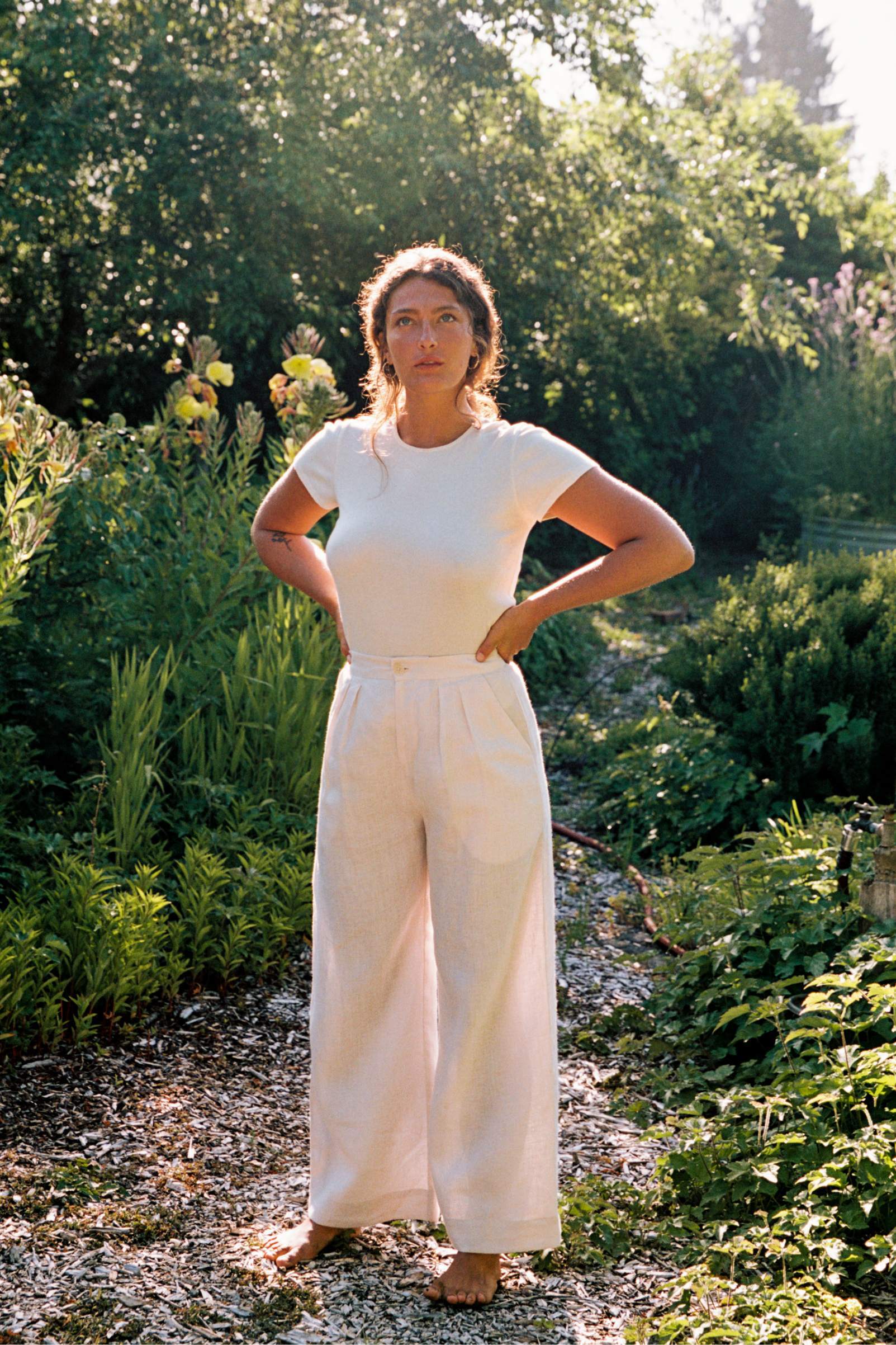 The Asa Pant | Pearl Linen - Image 4