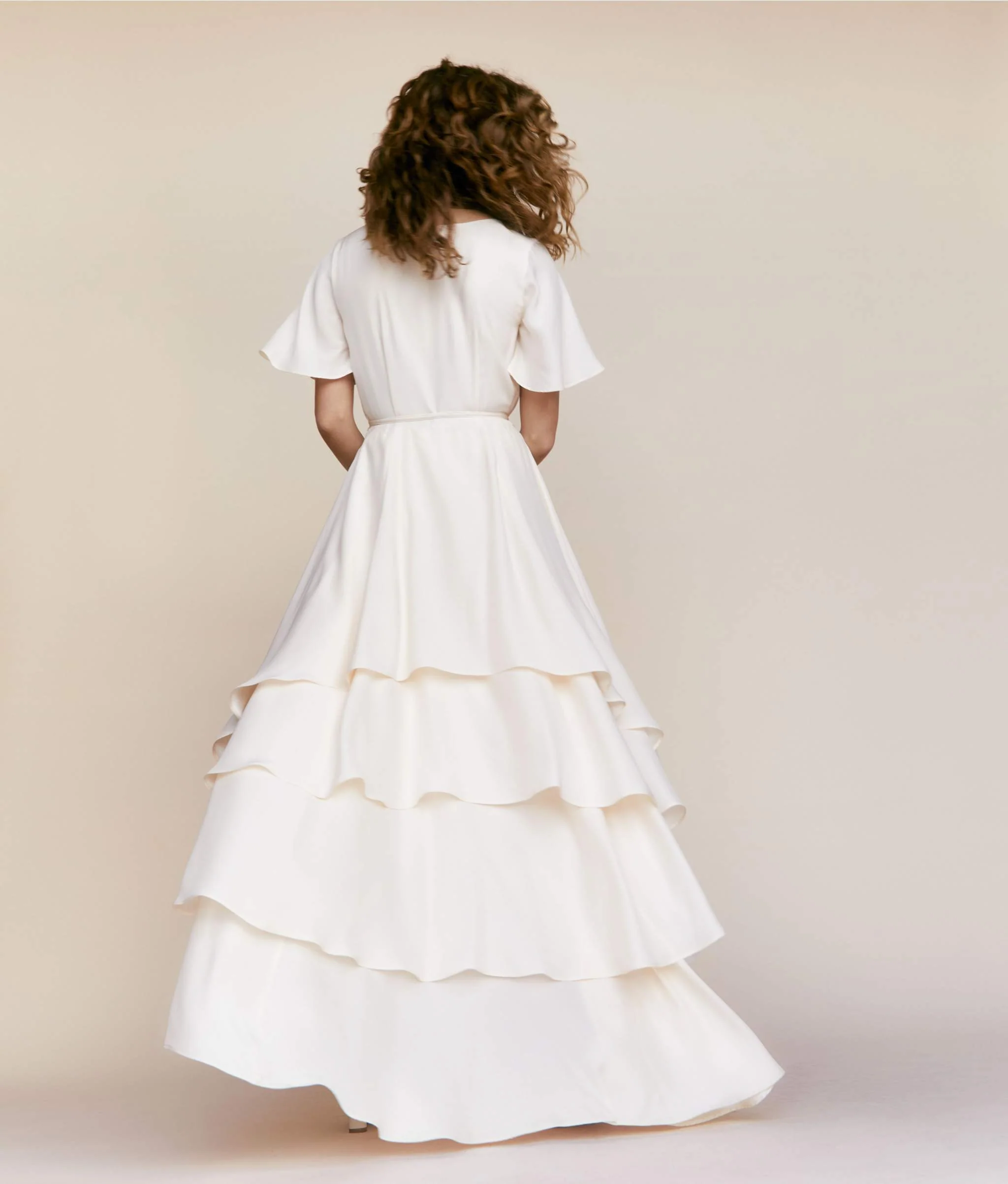 The Athena Dress | Pearl Silk - Image 3