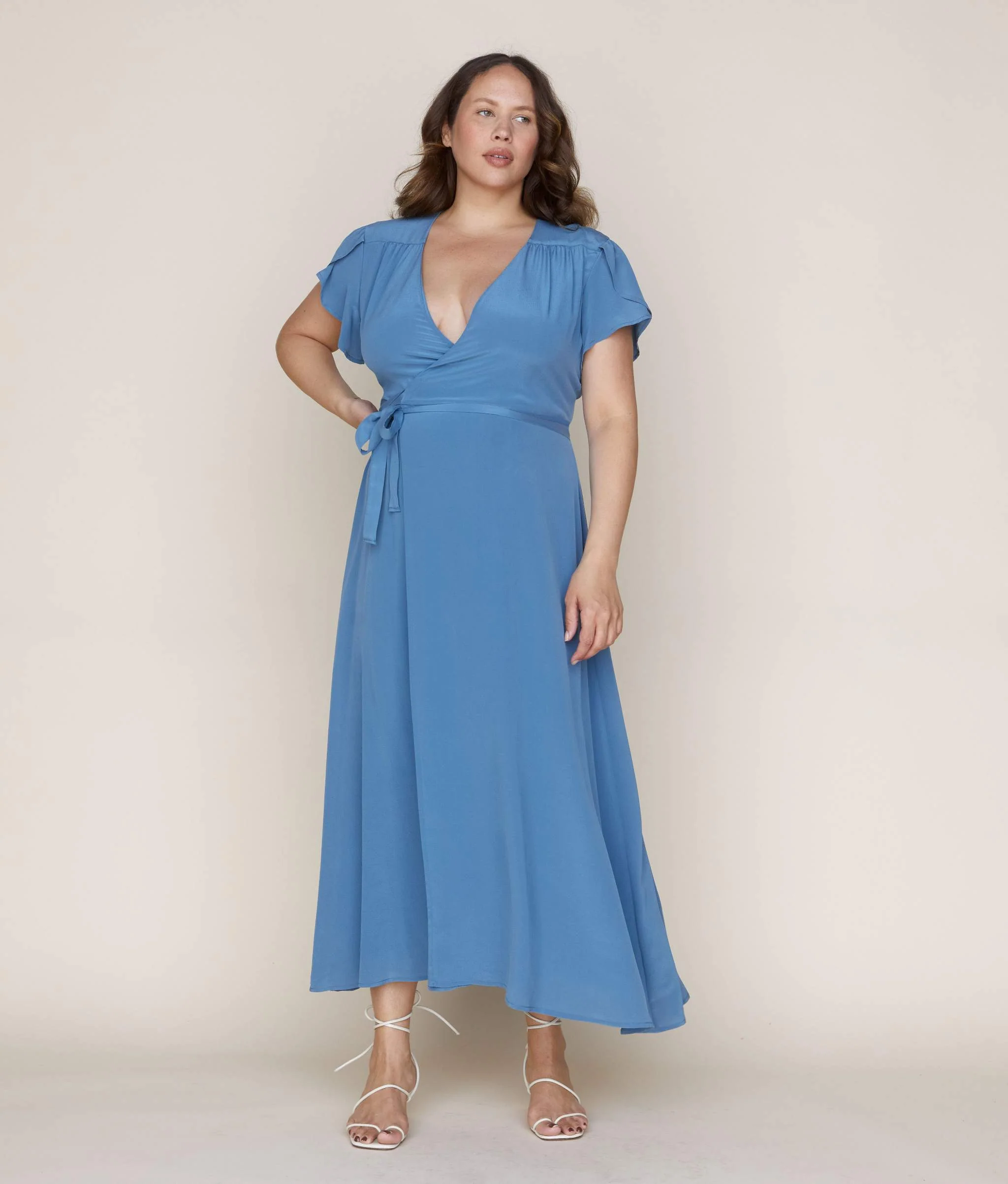The Autumn Dress | Ocean Silk - Image 4