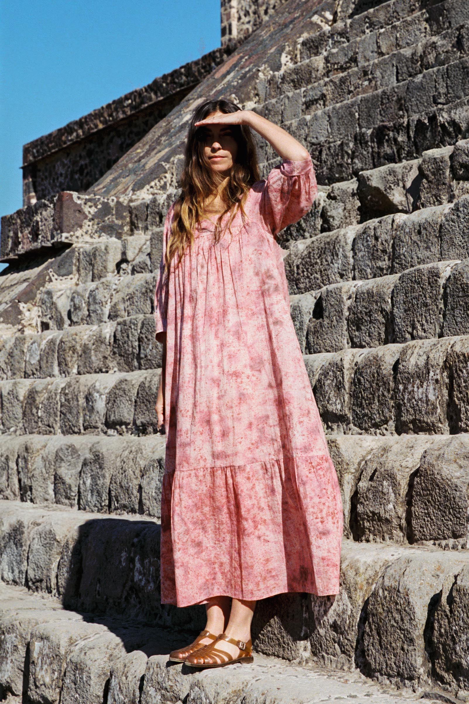 The Bianca Dress | Speckled Rose - Image 3