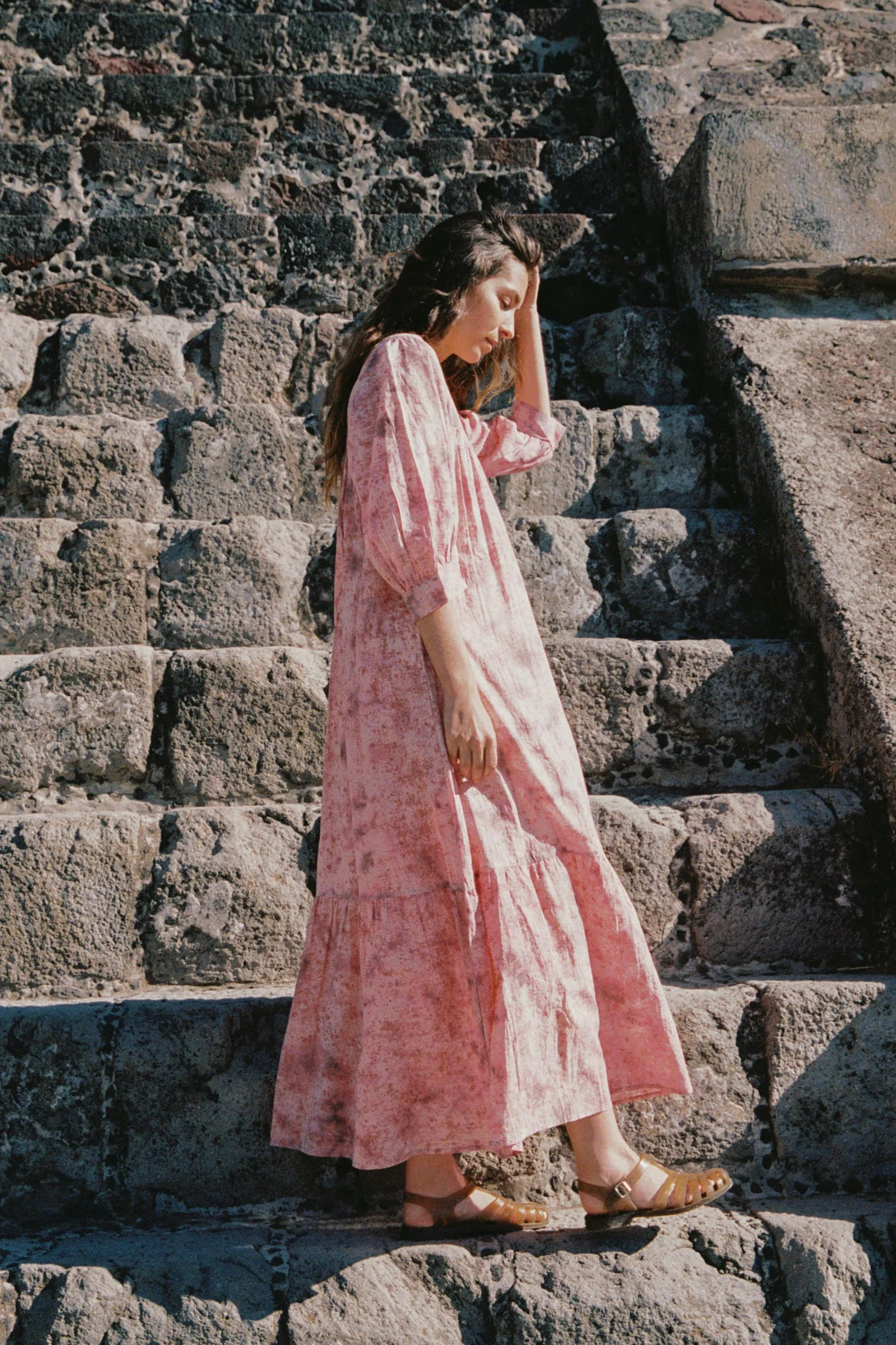 The Bianca Dress | Speckled Rose - Image 4