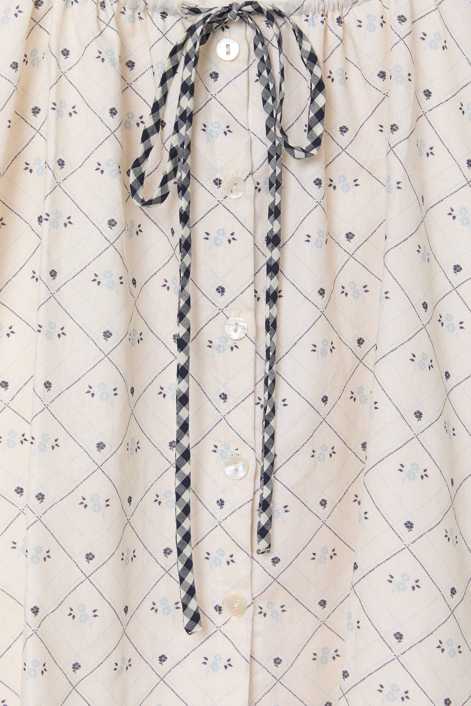 The Camelia Blouse | Dotted Plaid - Image 5