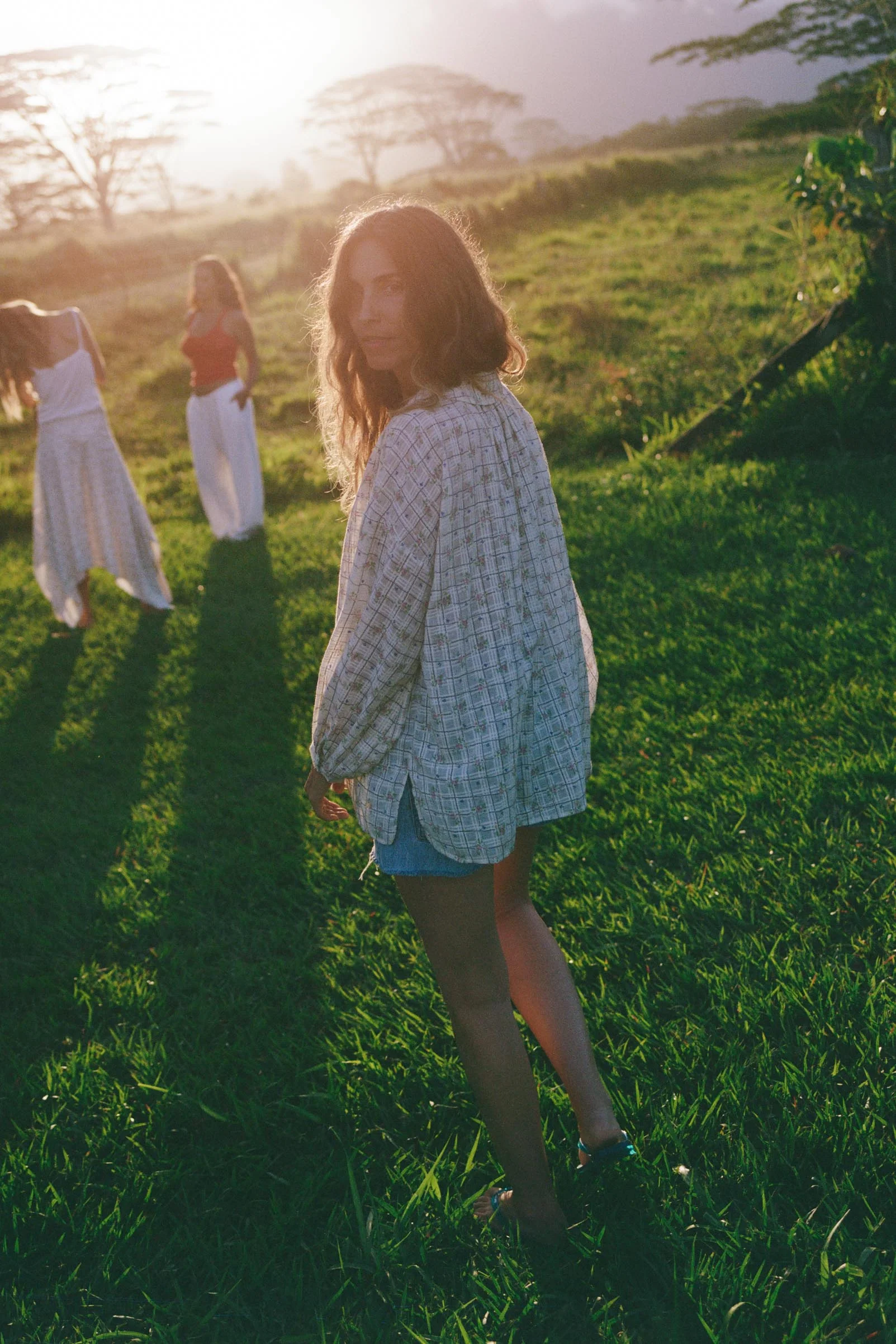The Carol Blouse | Rose Trellis - Image 4