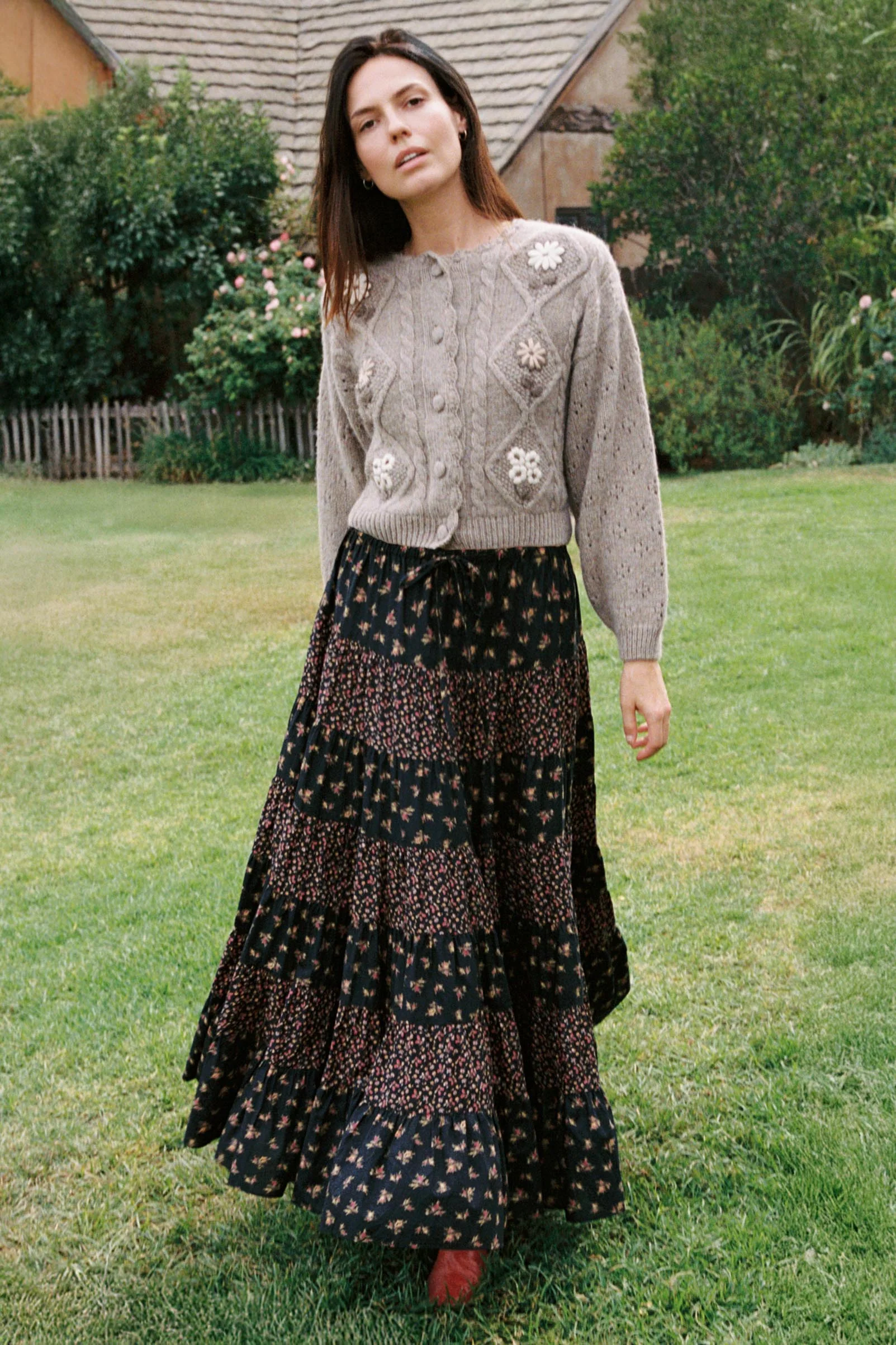 The Clover Cardigan | Hazelnut - Image 4