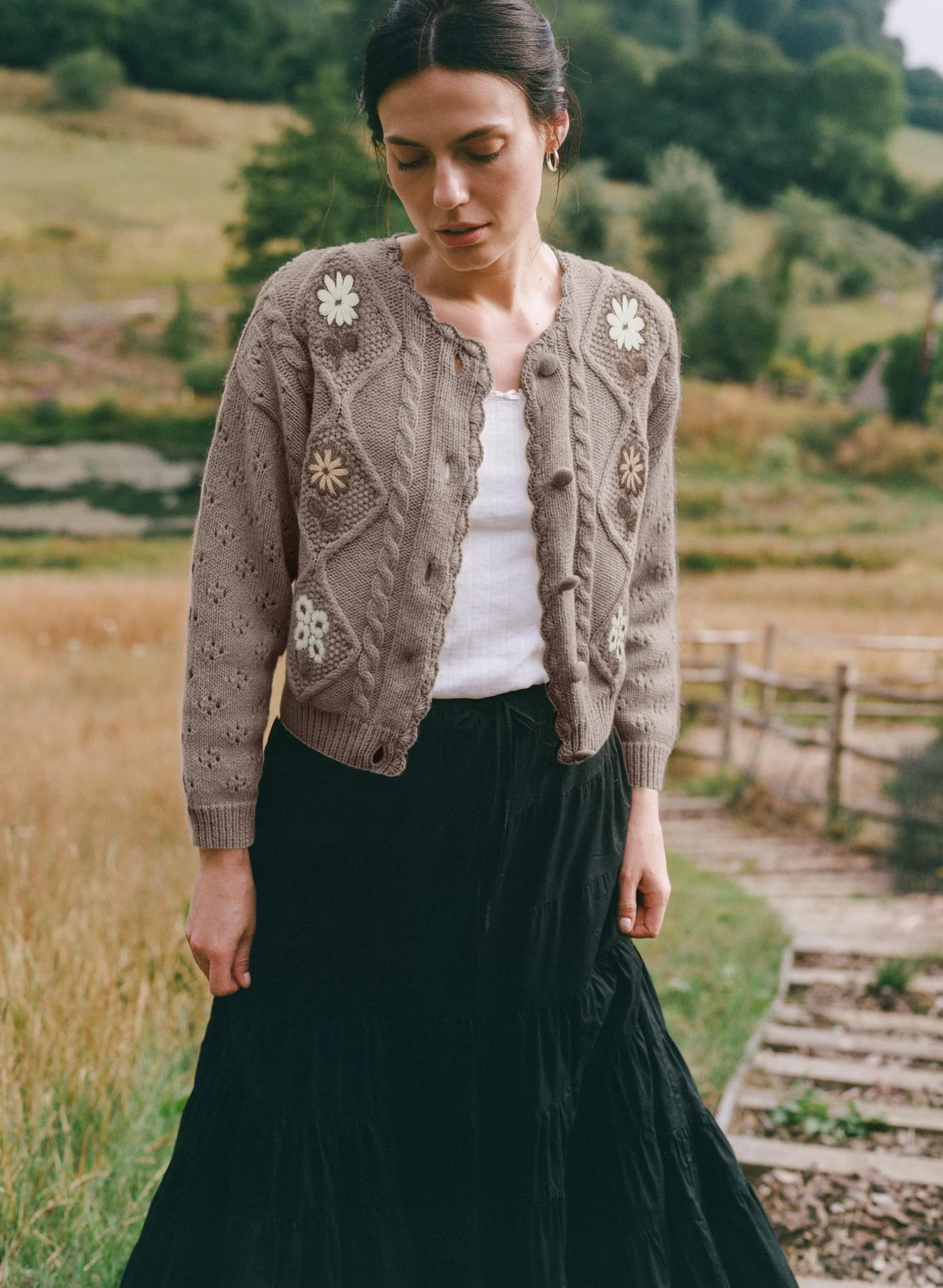 The Clover Cardigan | Hazelnut - Image 5