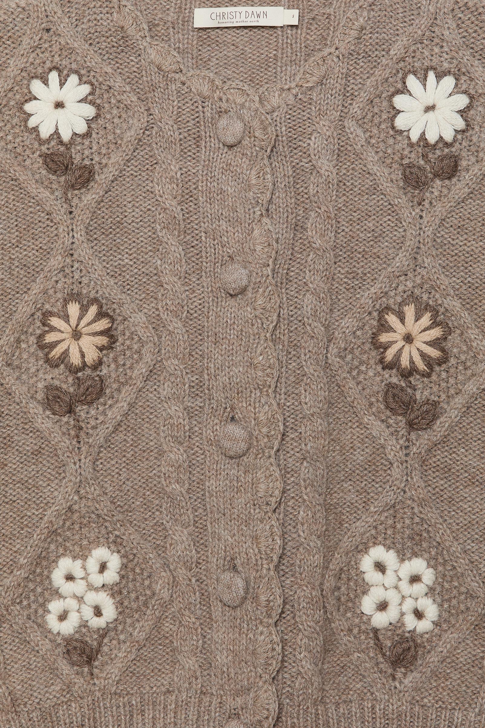 The Clover Cardigan | Hazelnut - Image 7