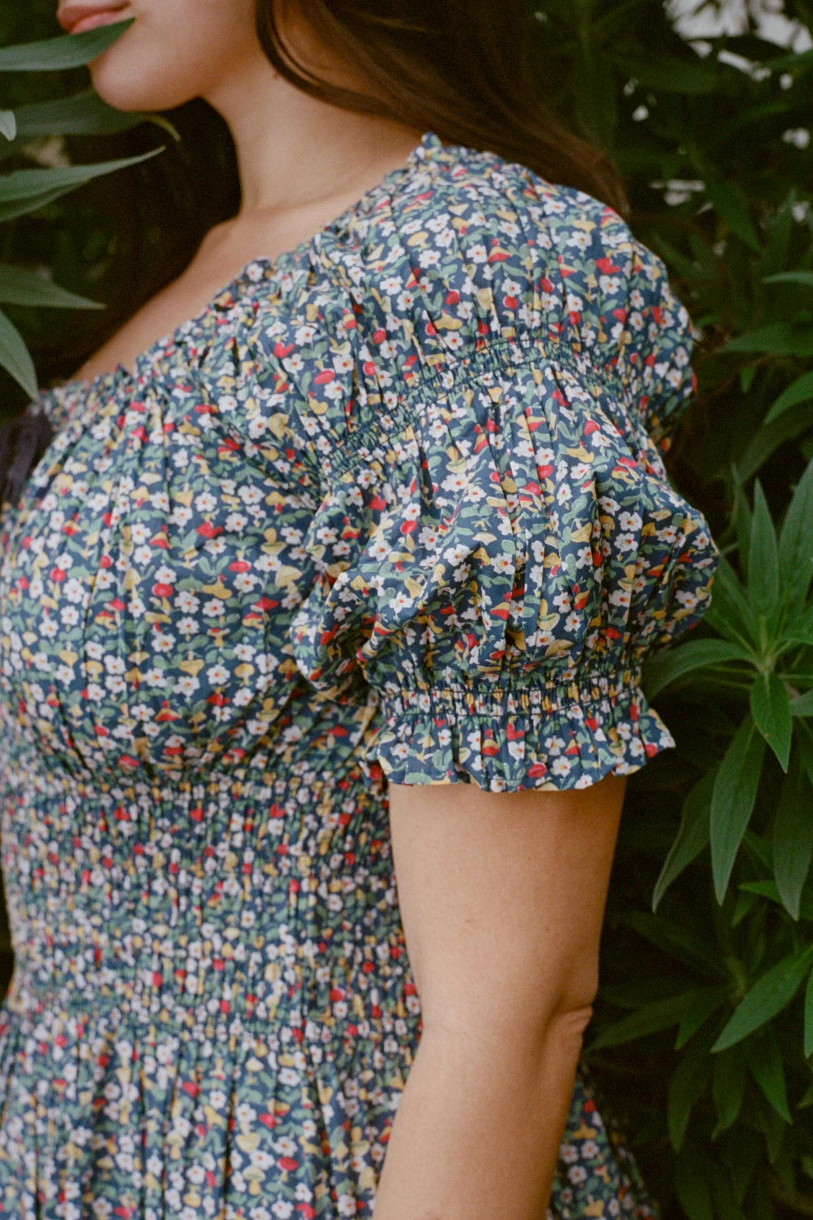 The Coralia Dress |  Midnight Mushroom Medley - Image 2