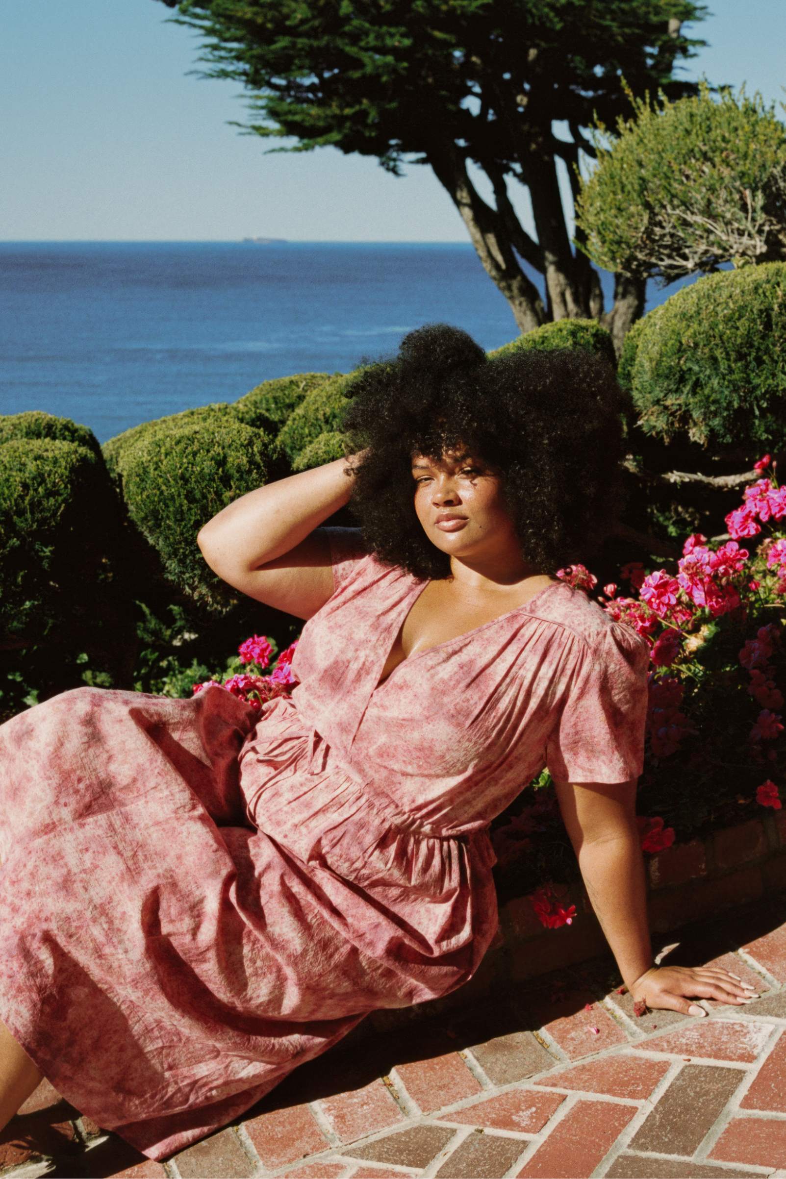 The Dawn Dress Extended | Speckled Rose - Image 3