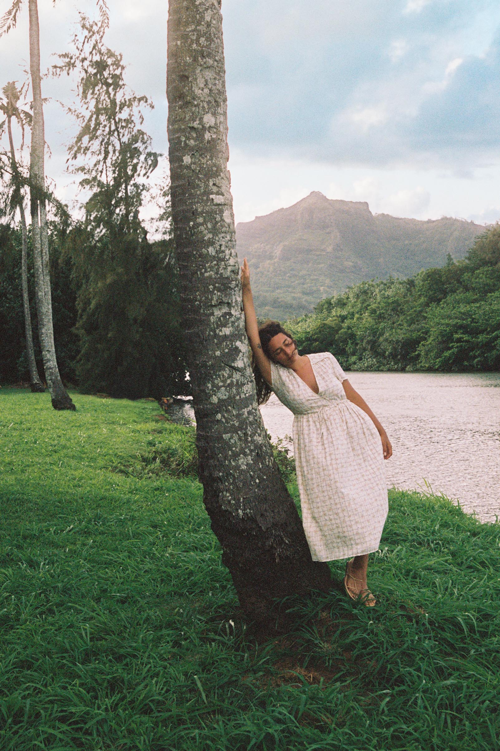 The Dawn Dress Petites | Rose Trellis - Image 2