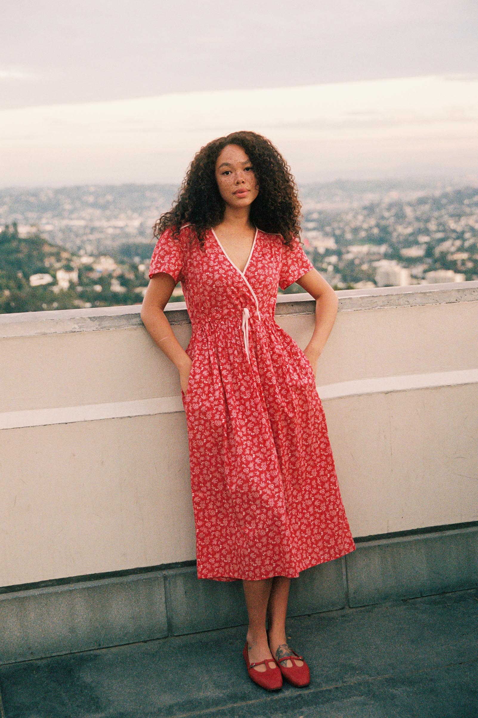 The Dawn Dress Petites | Robin Blossom - Image 6