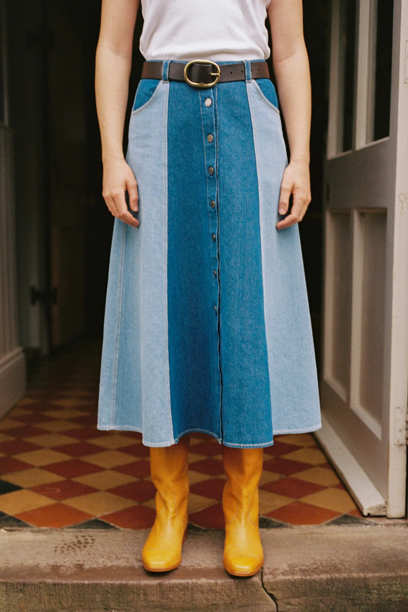 The Denver Skirt | Denim - Image 5