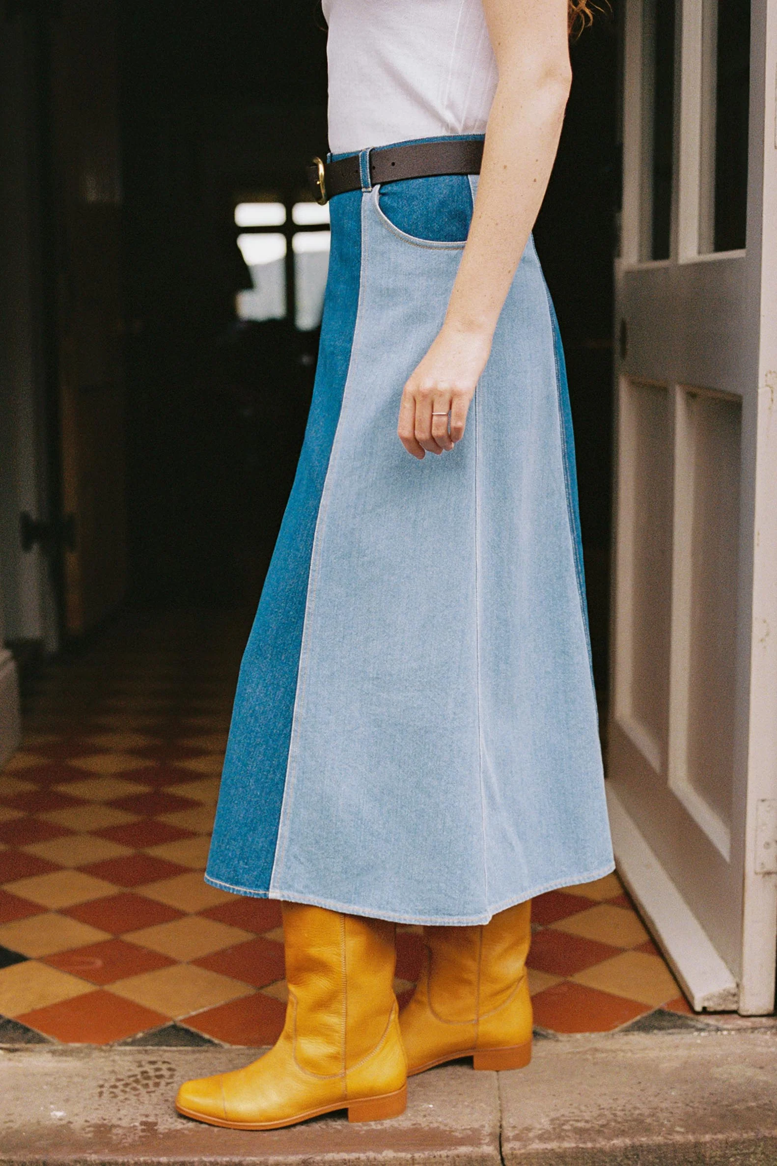 The Denver Skirt | Denim - Image 6