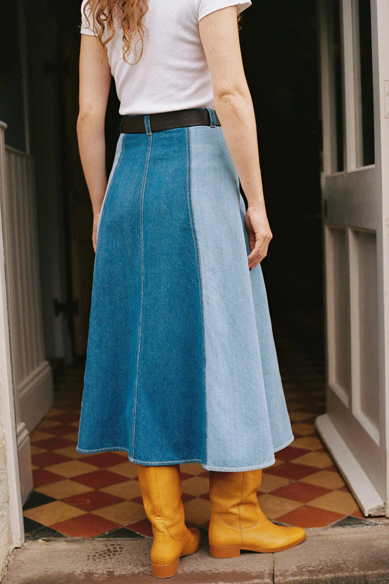 The Denver Skirt | Denim - Image 7