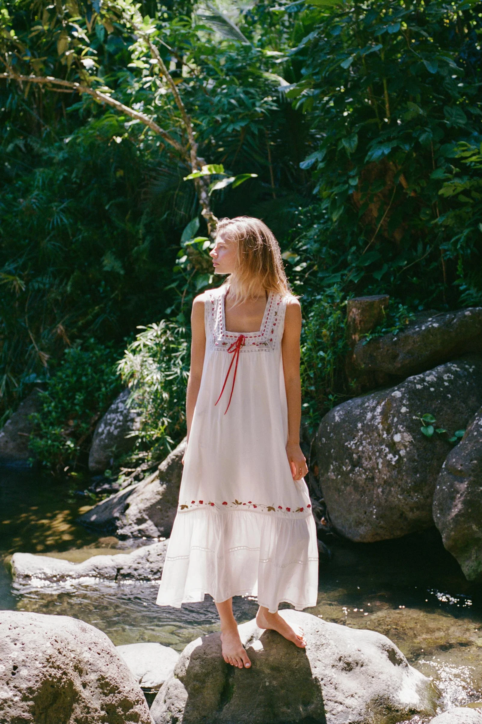 The Eleadora Dress | Strawberry Pearl - Image 7