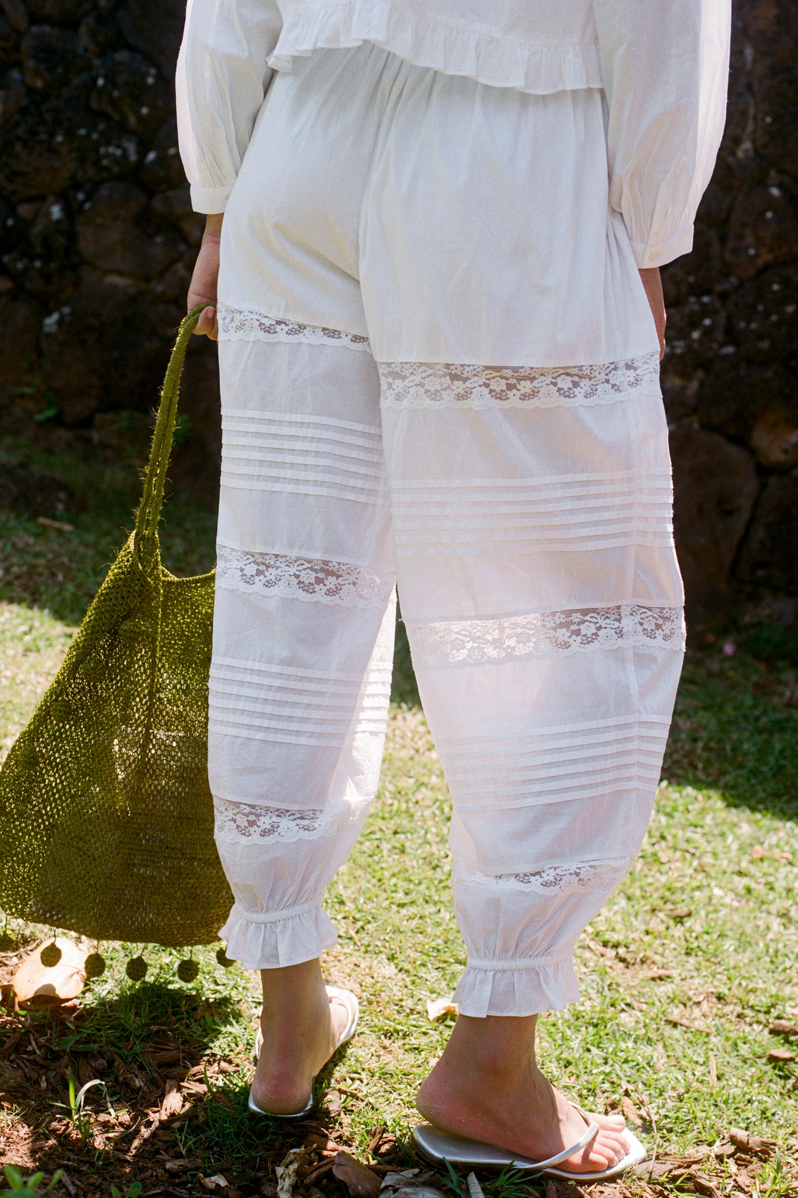 The Emanuelle Pant | Alabaster - Image 3