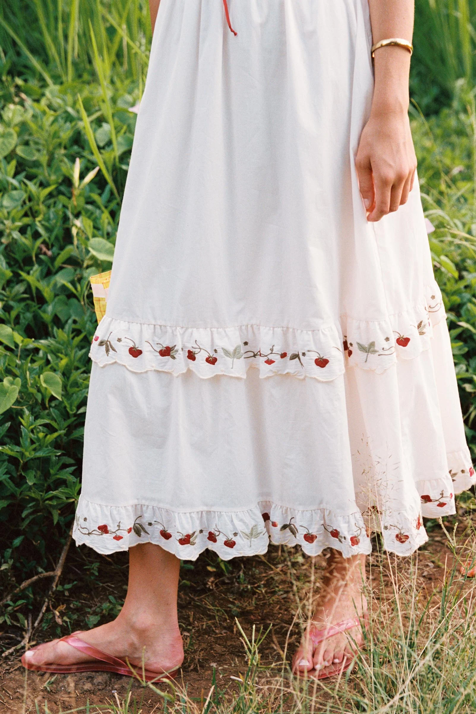 The Emma Dress | Strawberry Pearl - Image 2