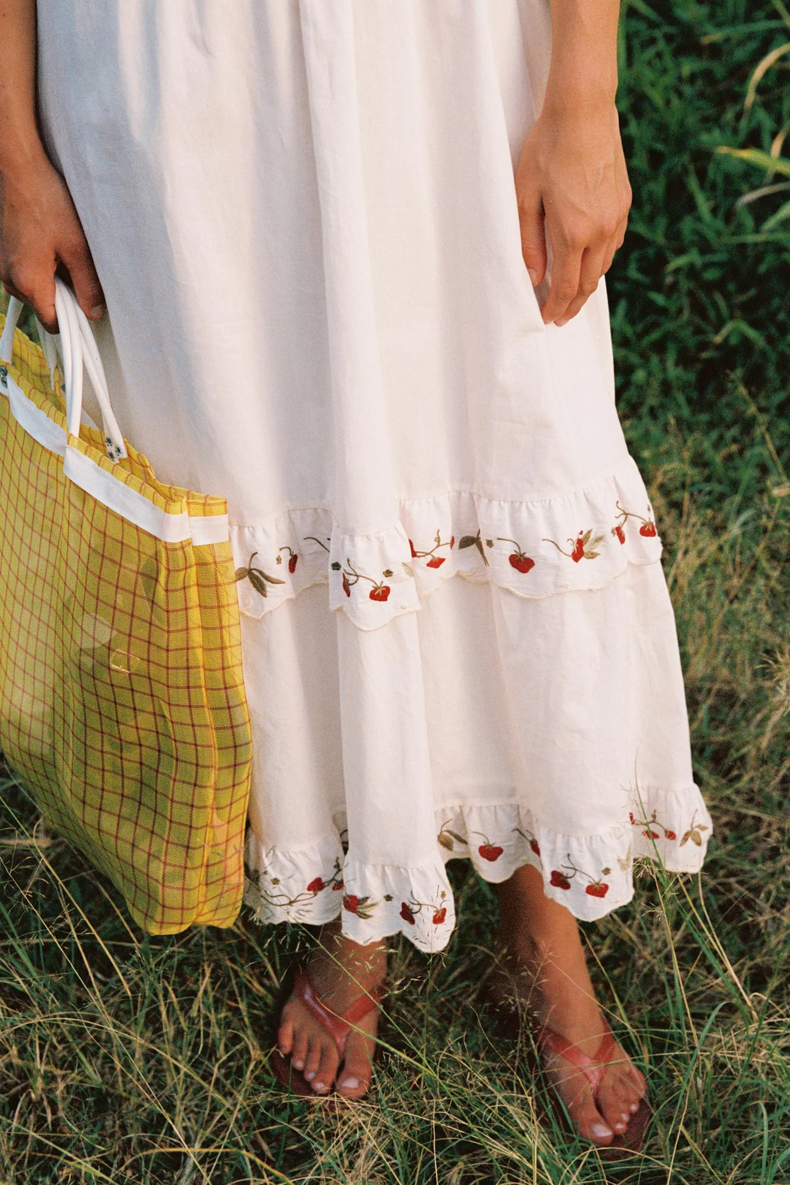 The Emma Dress | Strawberry Pearl - Image 7