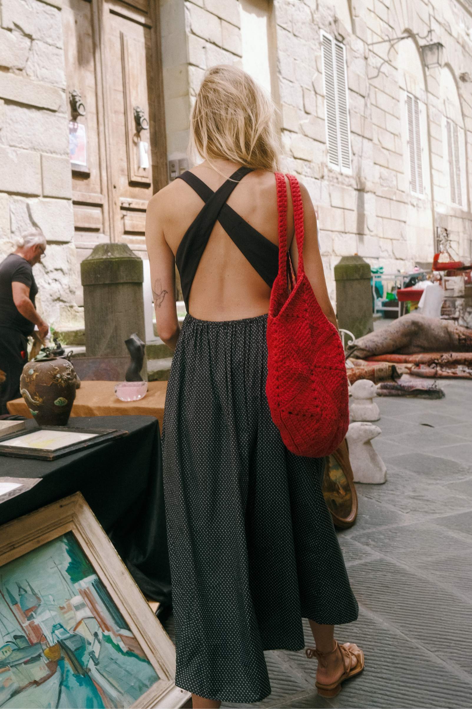 The Fernanda Dress | Noir Dot - Image 3