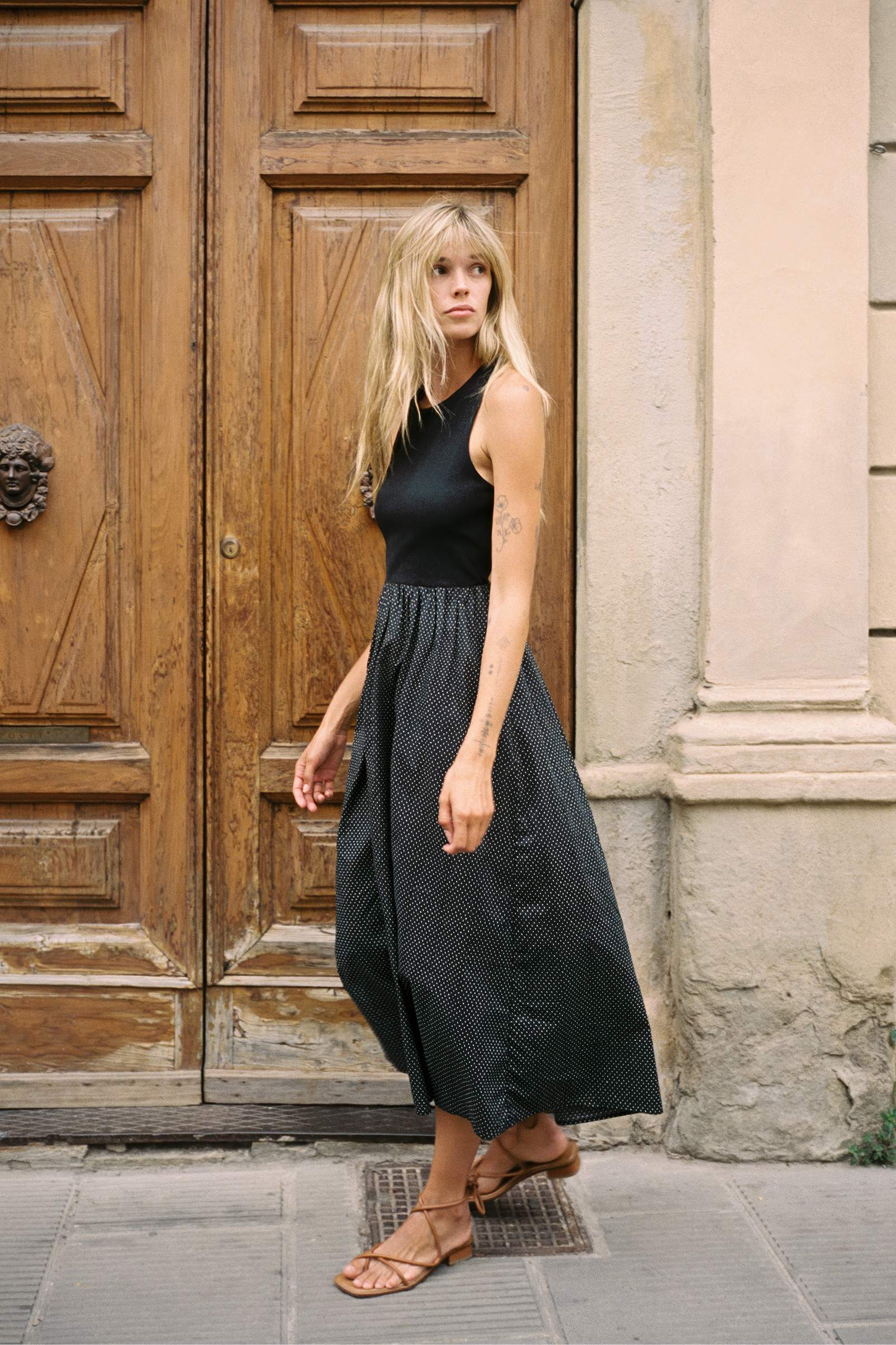 The Fernanda Dress | Noir Dot - Image 5
