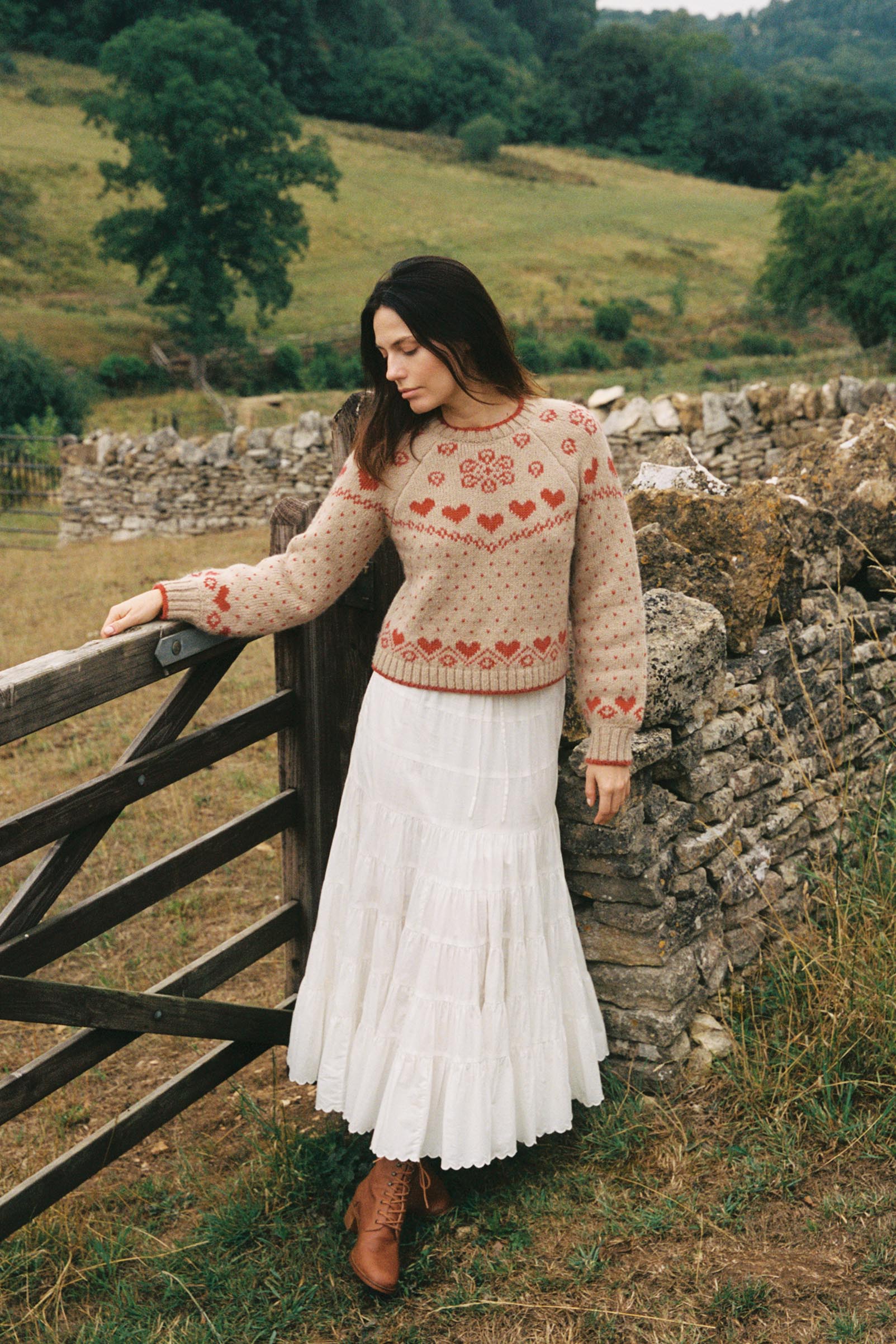 The Francesca Sweater | Crimson Heart - Image 3