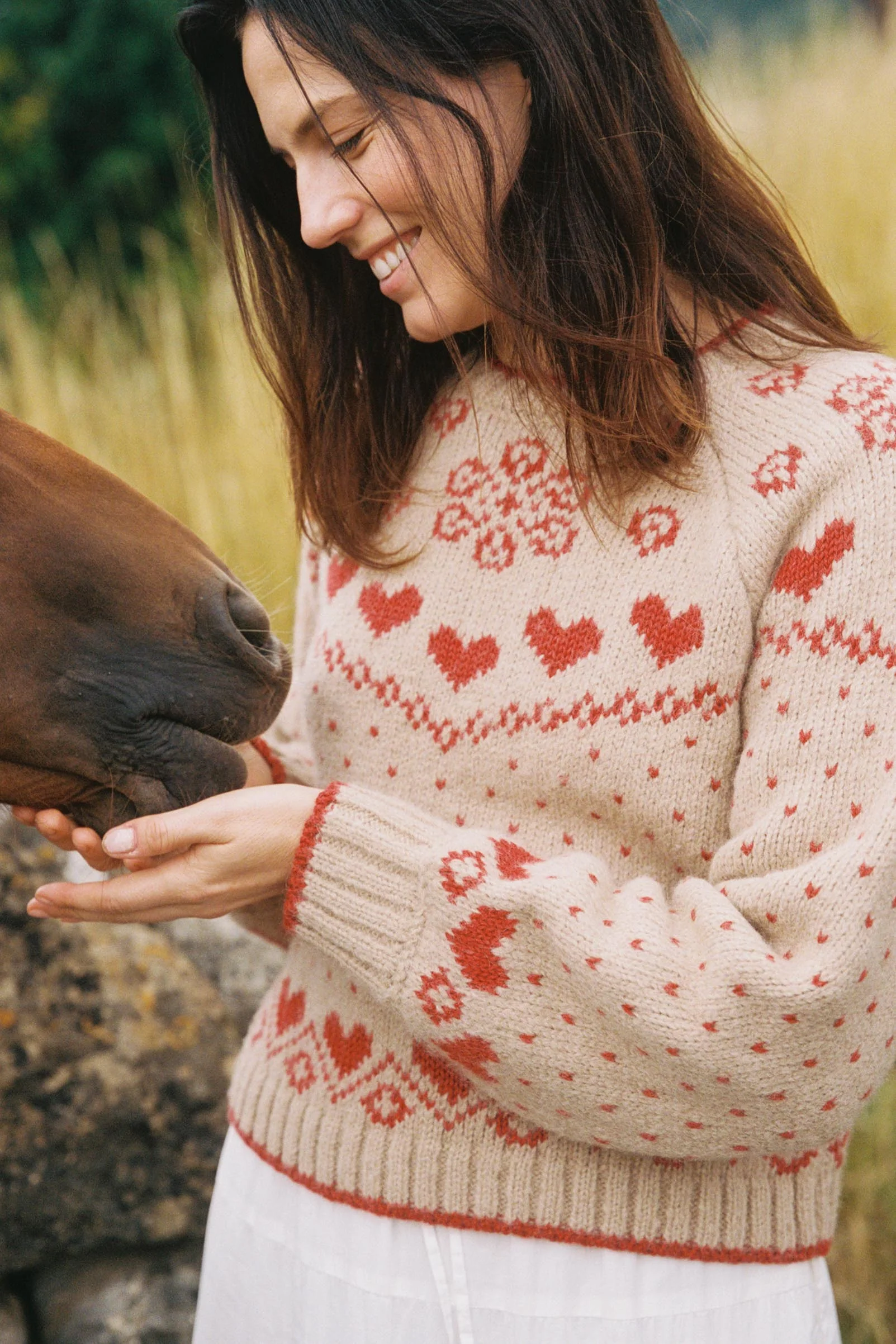 The Francesca Sweater | Crimson Heart - Image 5