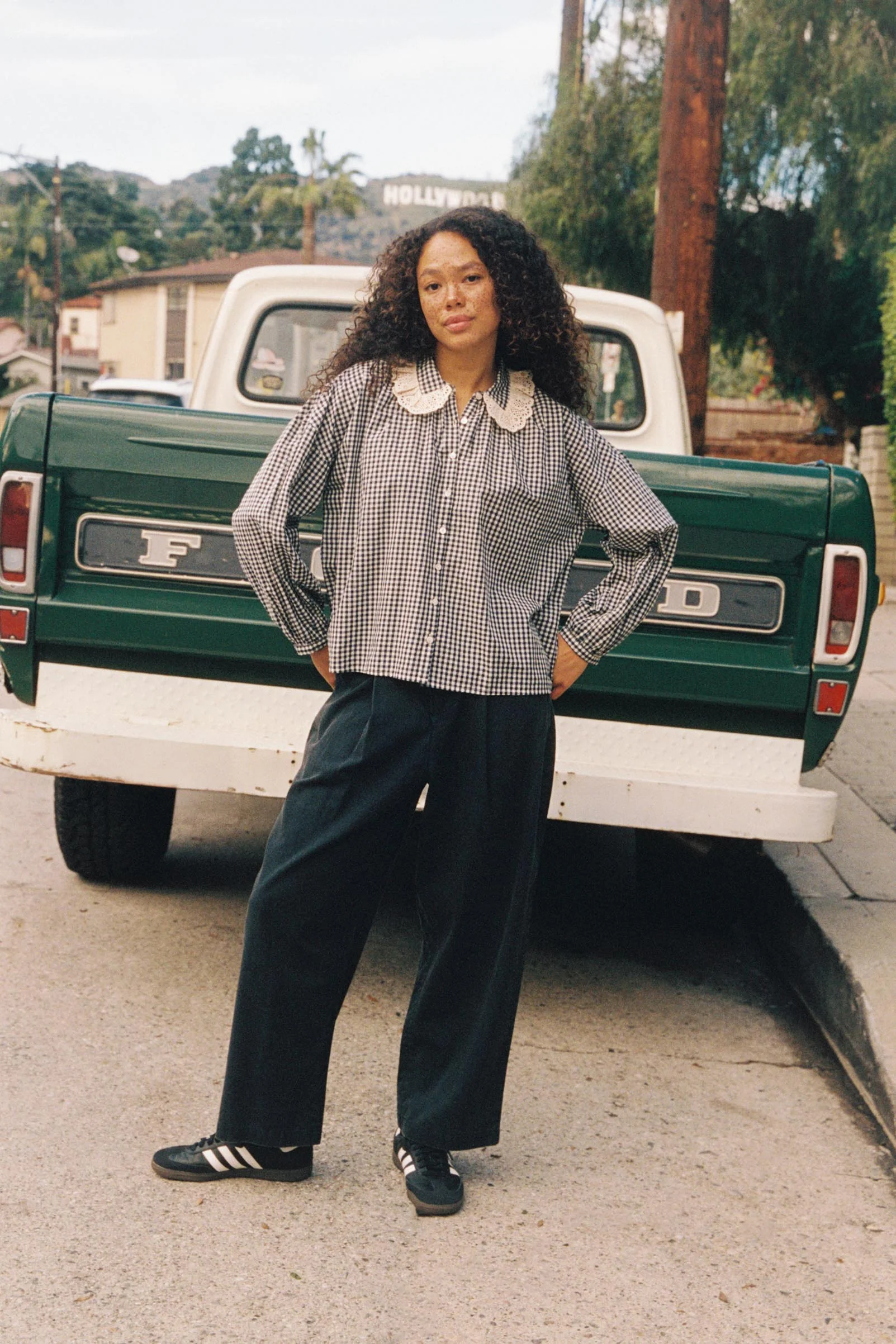 The Ghita Blouse | Midnight Picnic - Image 6