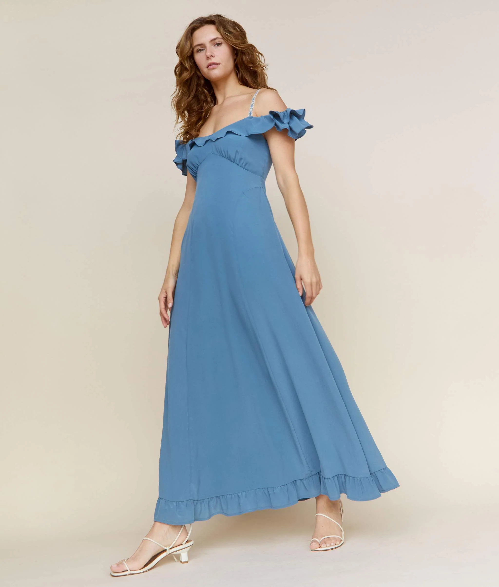 The Helina Dress | Ocean Silk - Image 4