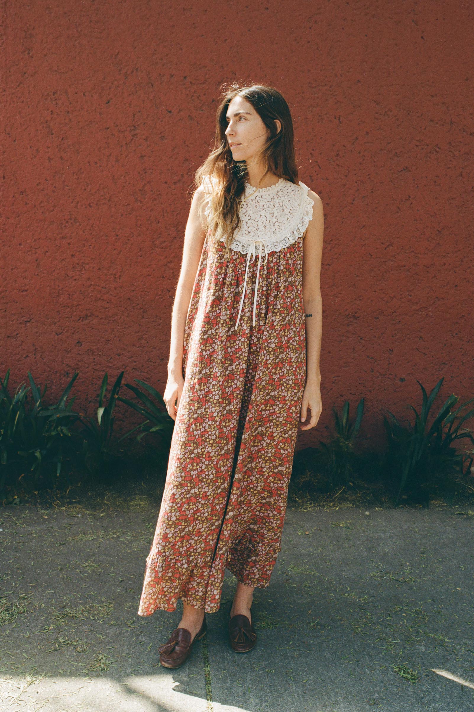 The Holly Dress | Carmine Flanders Poppy - Image 5