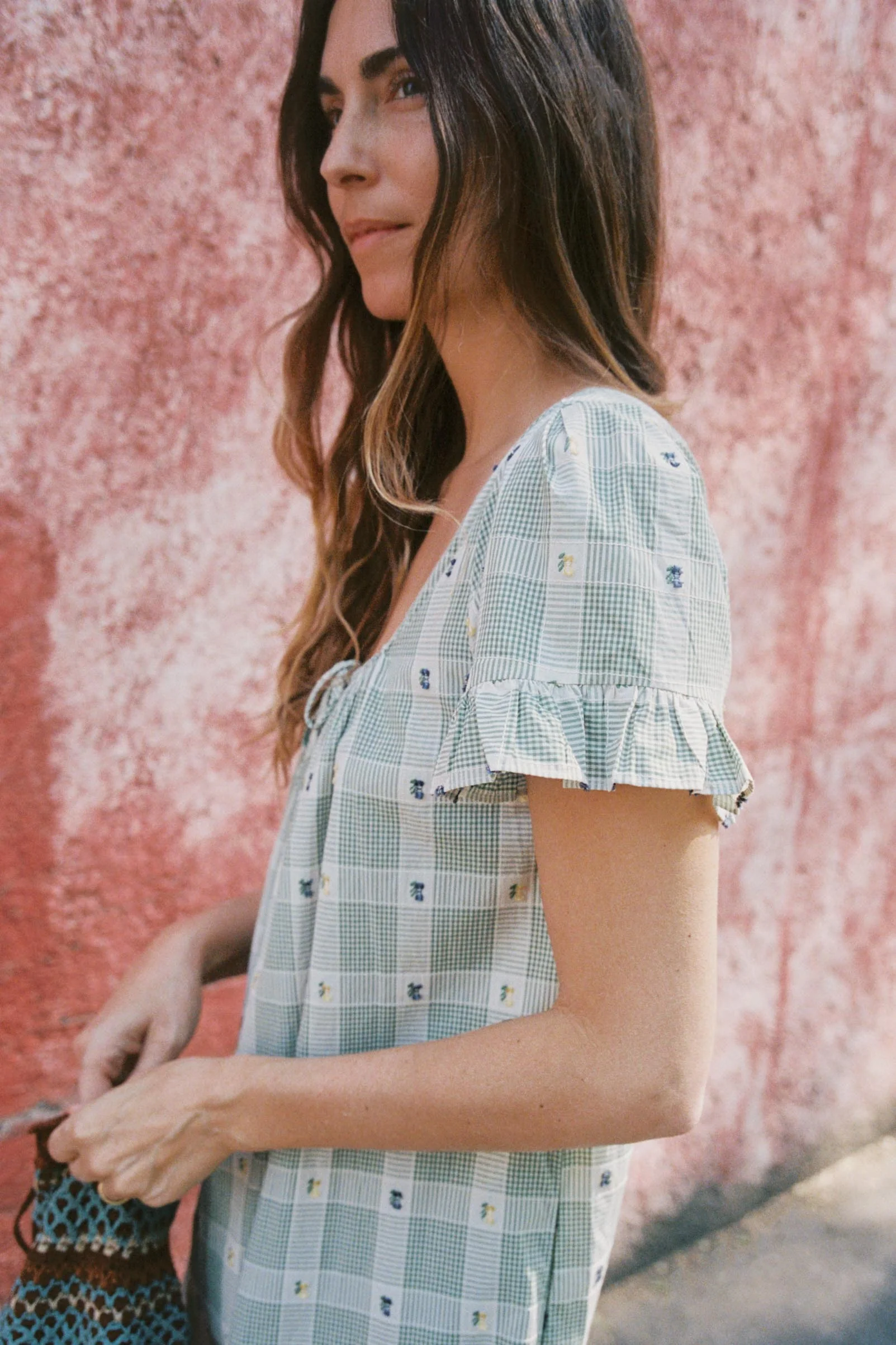 The Iona Dress | Linden Picnic Floral - Image 2