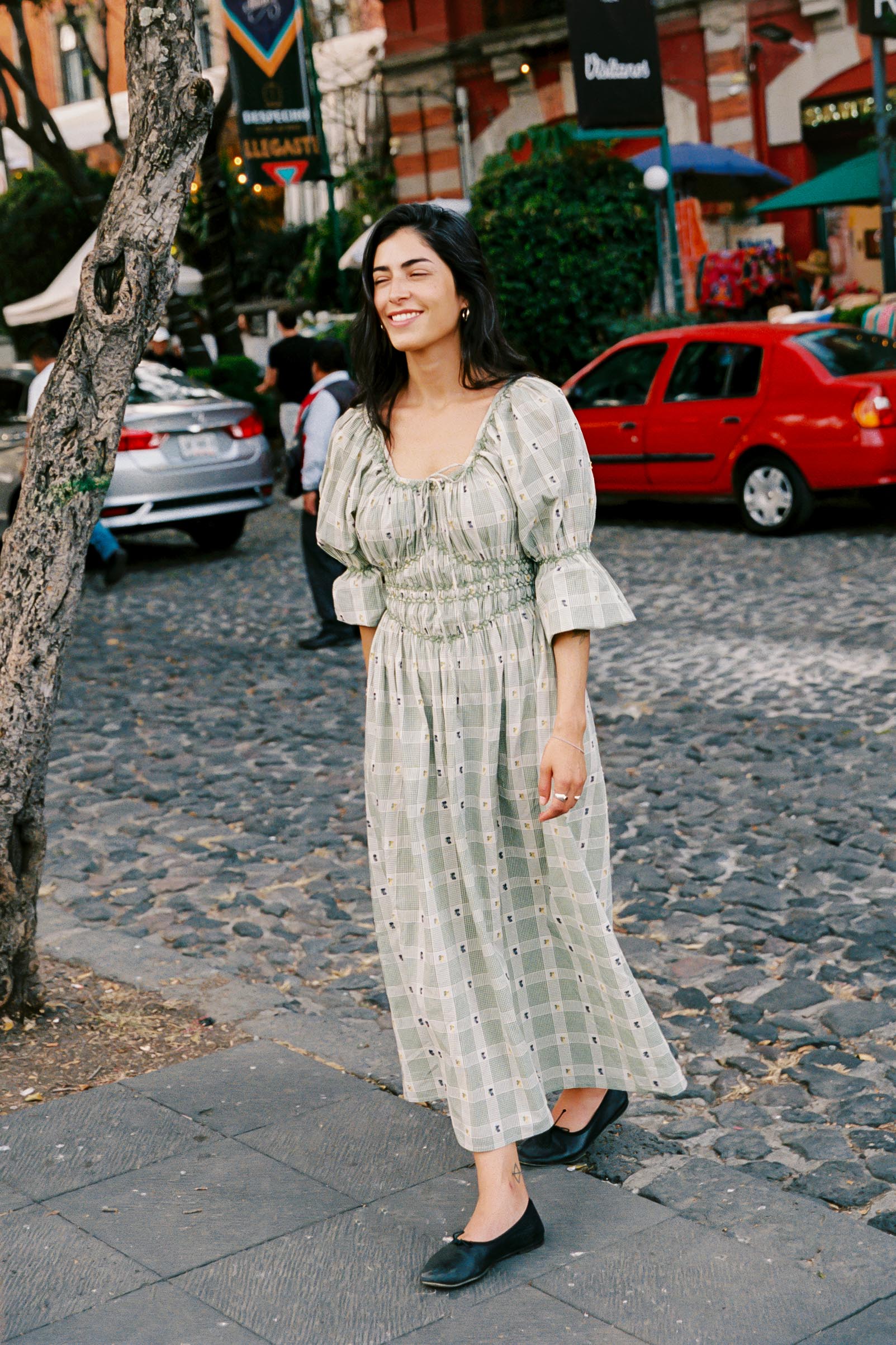 The Judith Dress | Linden Picnic Floral - Image 4