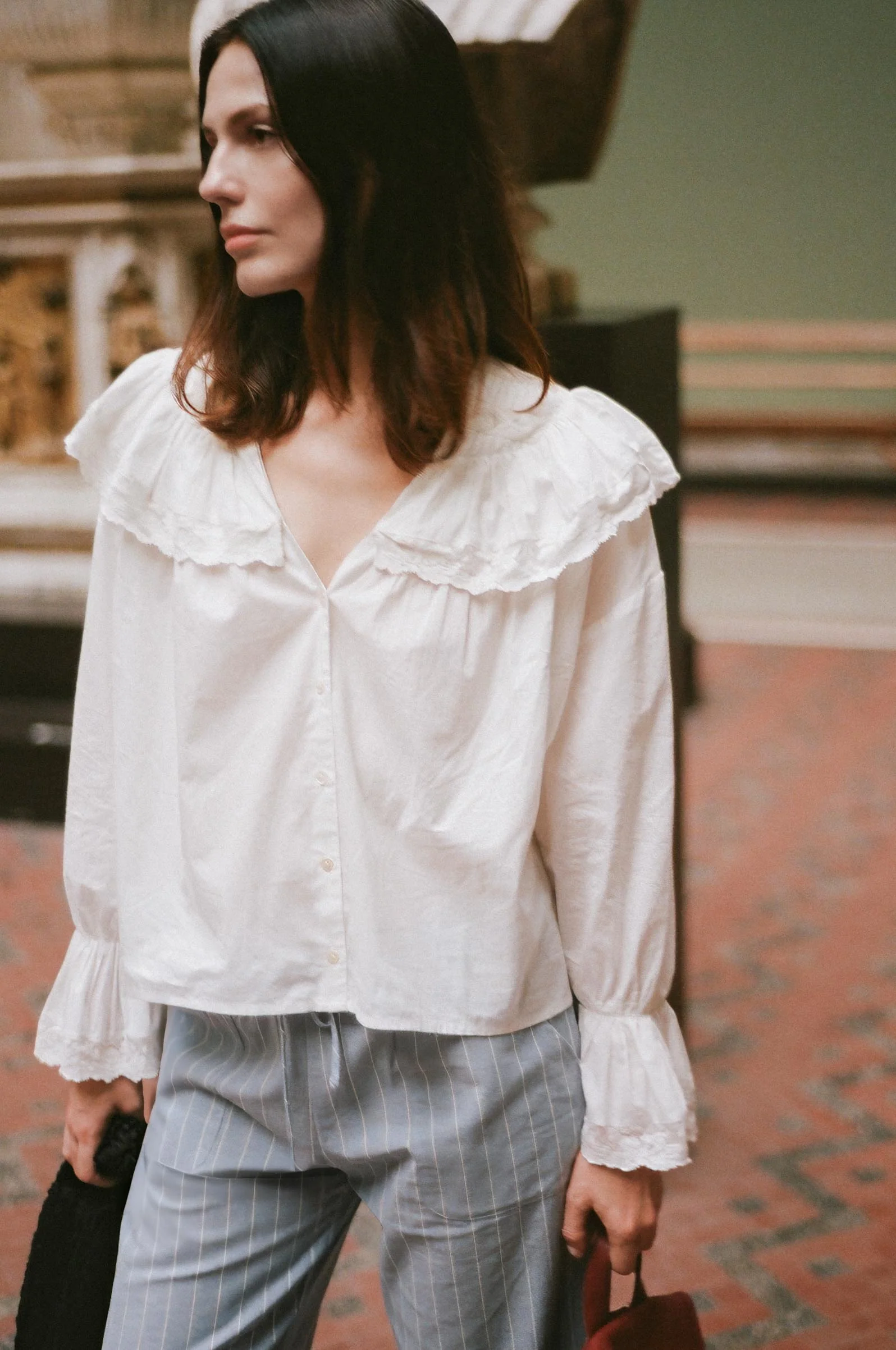 The Judy Blouse | Alabaster - Image 4