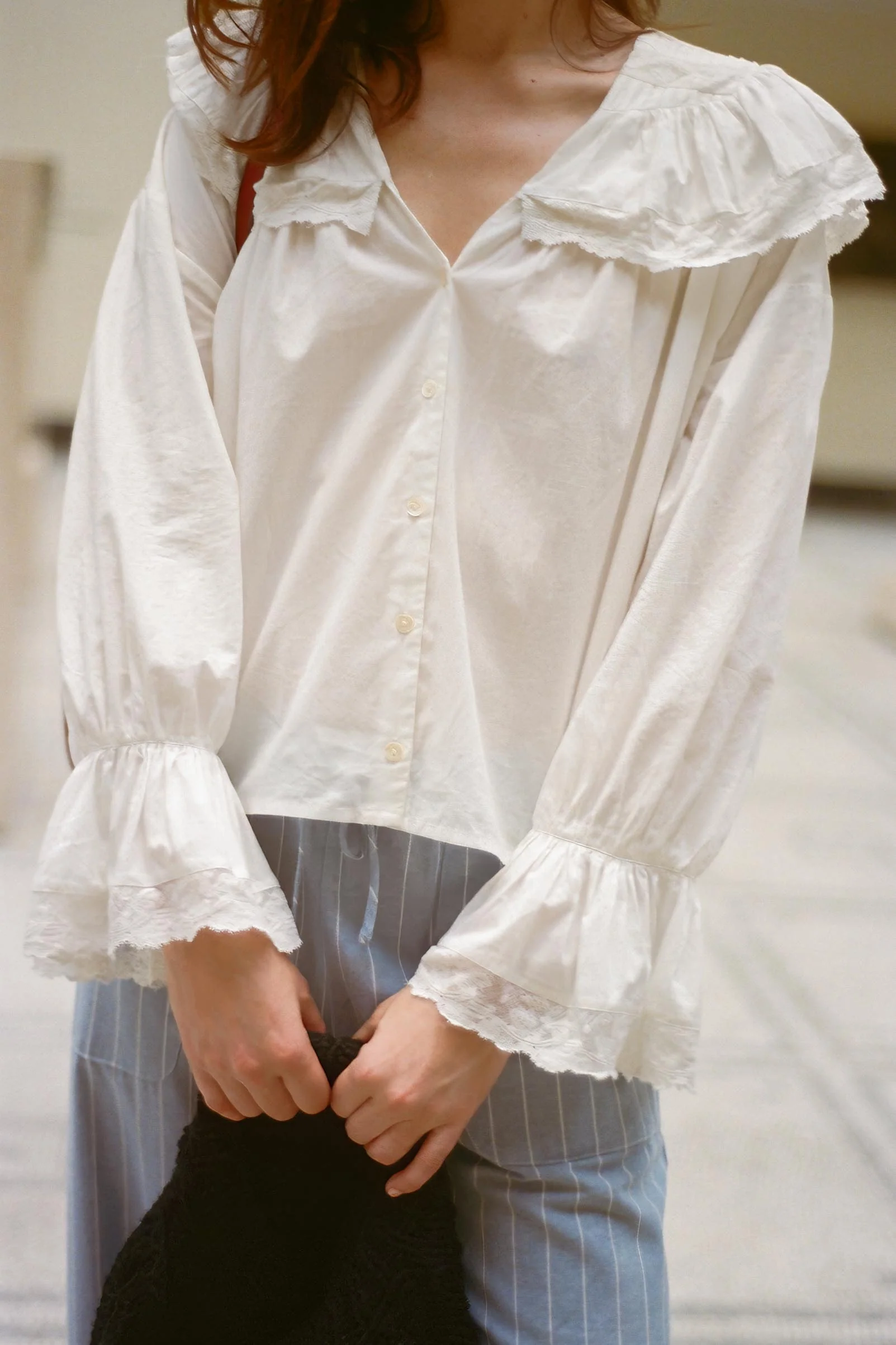 The Judy Blouse | Alabaster - Image 6