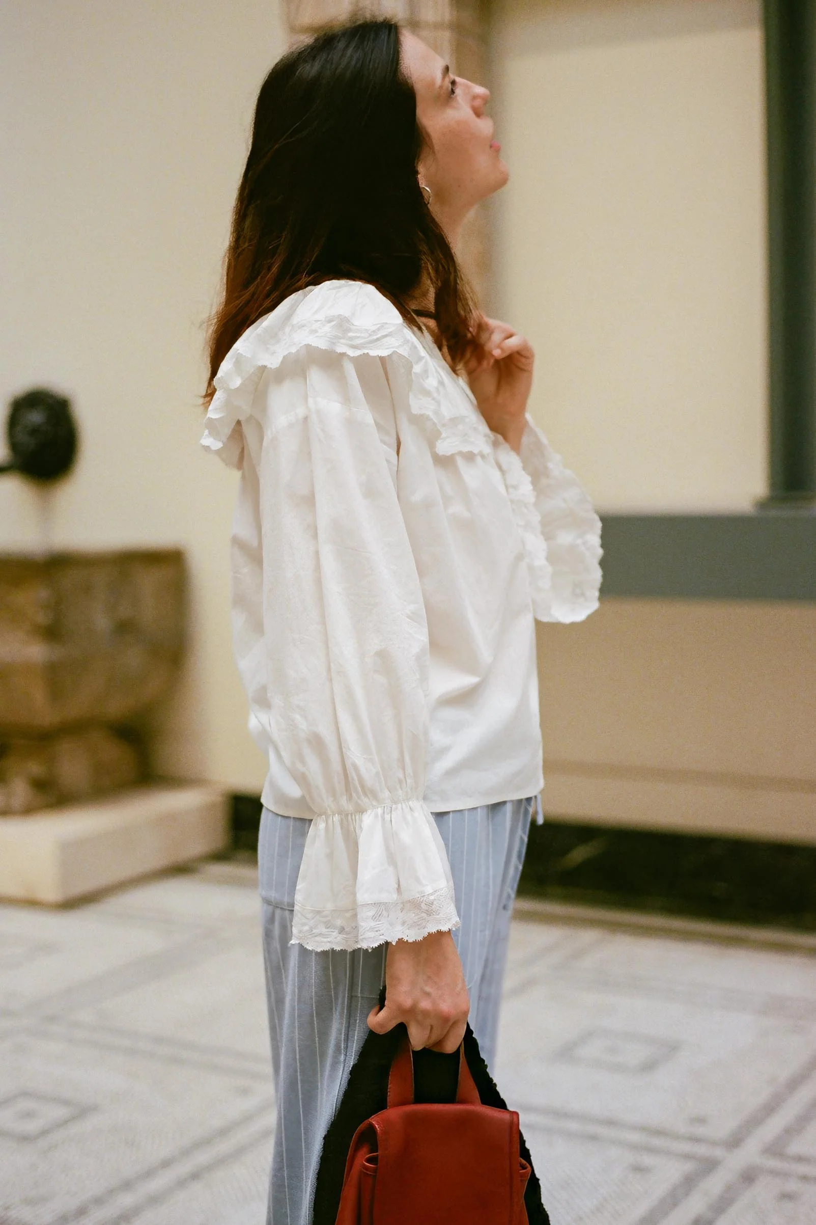 The Judy Blouse | Alabaster - Image 7